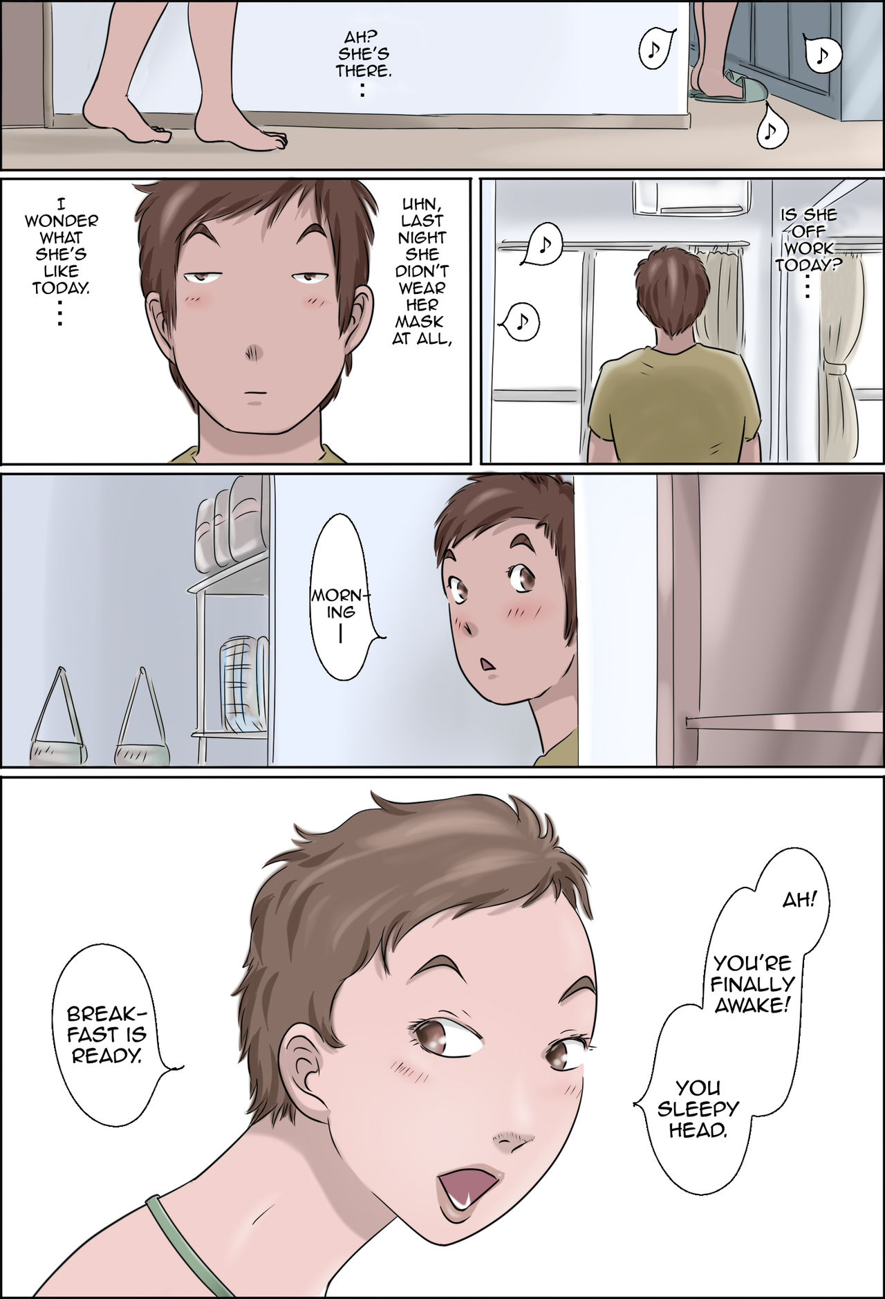 Haha wa Odoru Without mask | Dancing Mother Volume 2 Without Mask – Chapter 1 – page 47