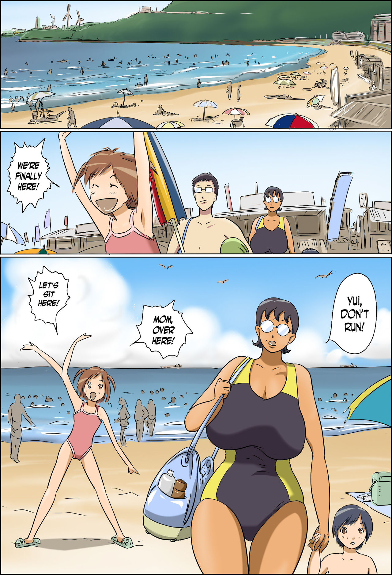 Chijo de Shufu 2 -Machiko Umi e Iku- — preview page 1