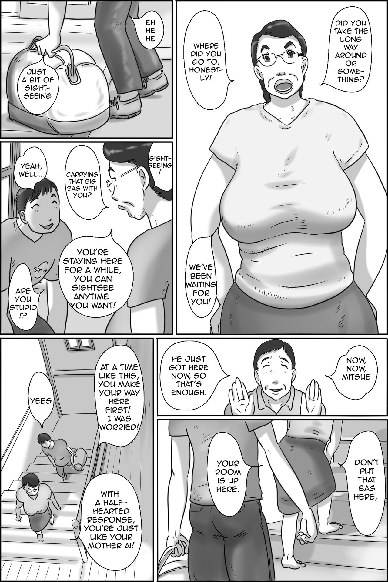 Shimura no Oba-chan | Aunt Shimura — preview page 3