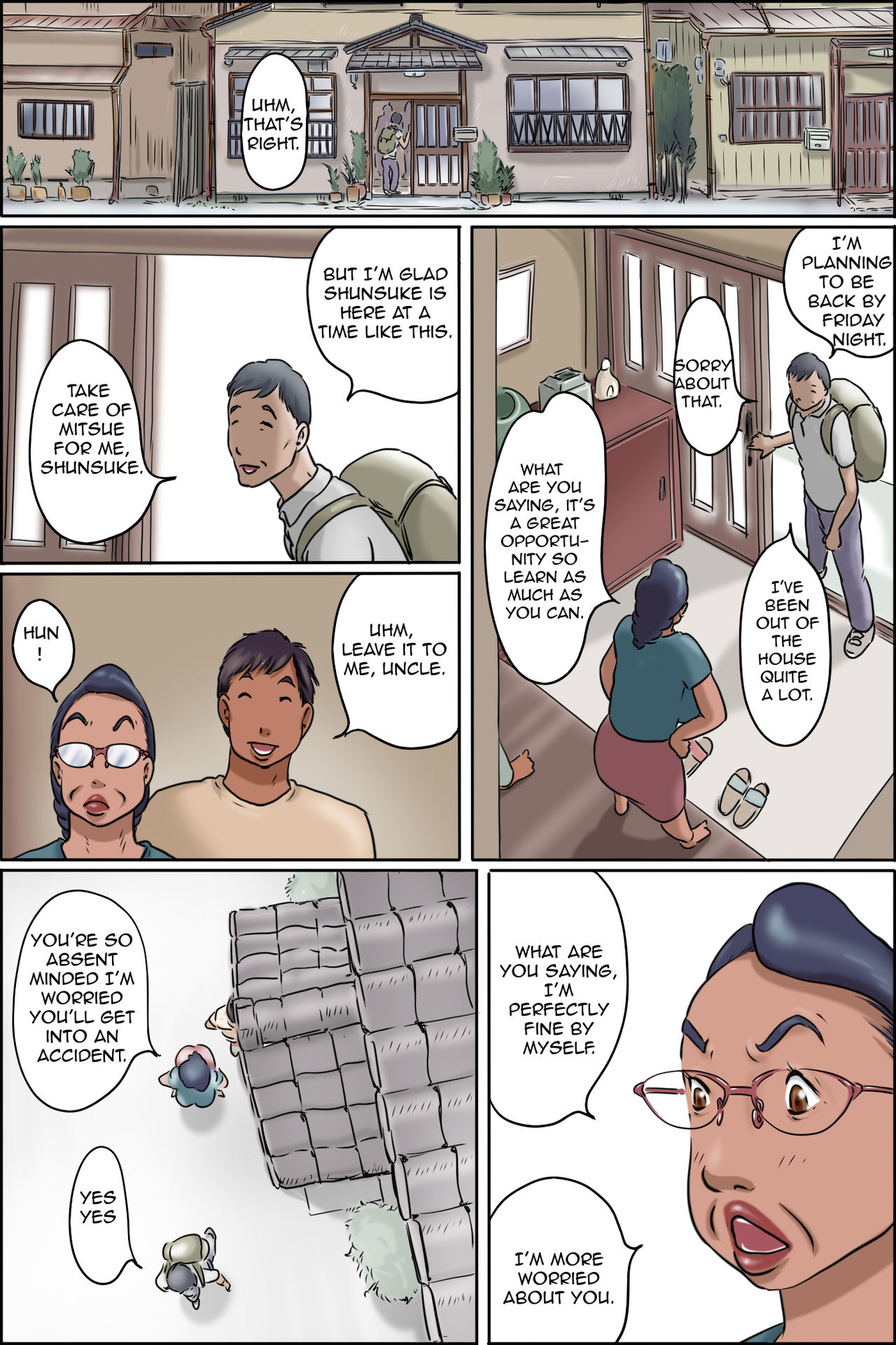 GOGO Shimura no Oba-chan | Aunt Shimura’s Afternoon — preview page 2