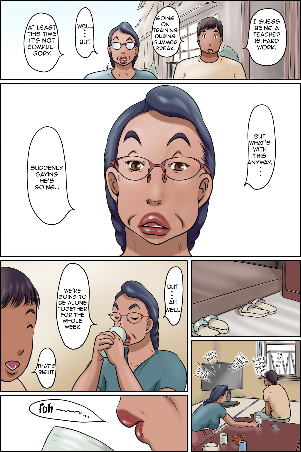 GOGO Shimura no Oba-chan | Aunt Shimura’s Afternoon — preview page 3