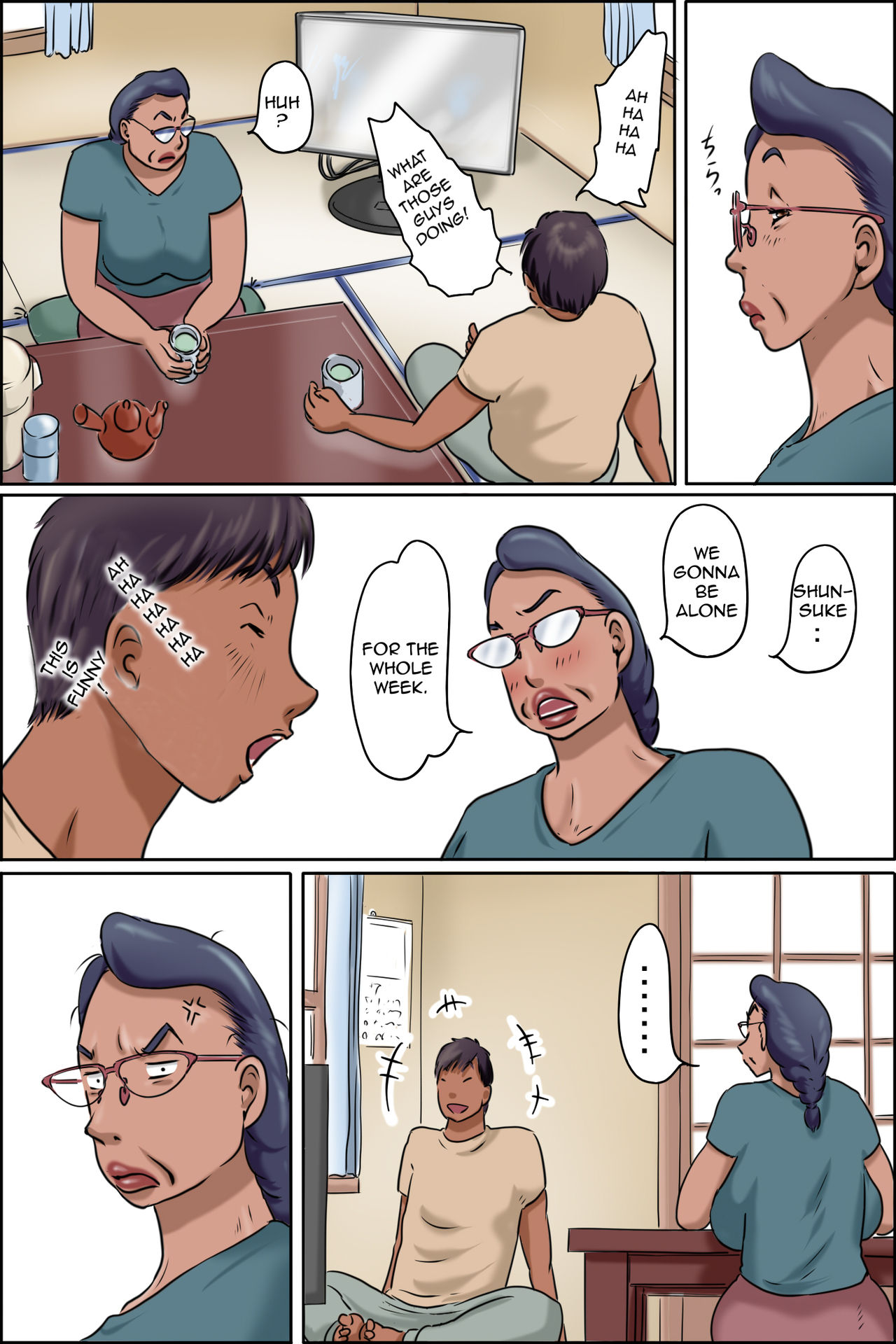 GOGO Shimura no Oba-chan | Aunt Shimura’s Afternoon — preview page 4