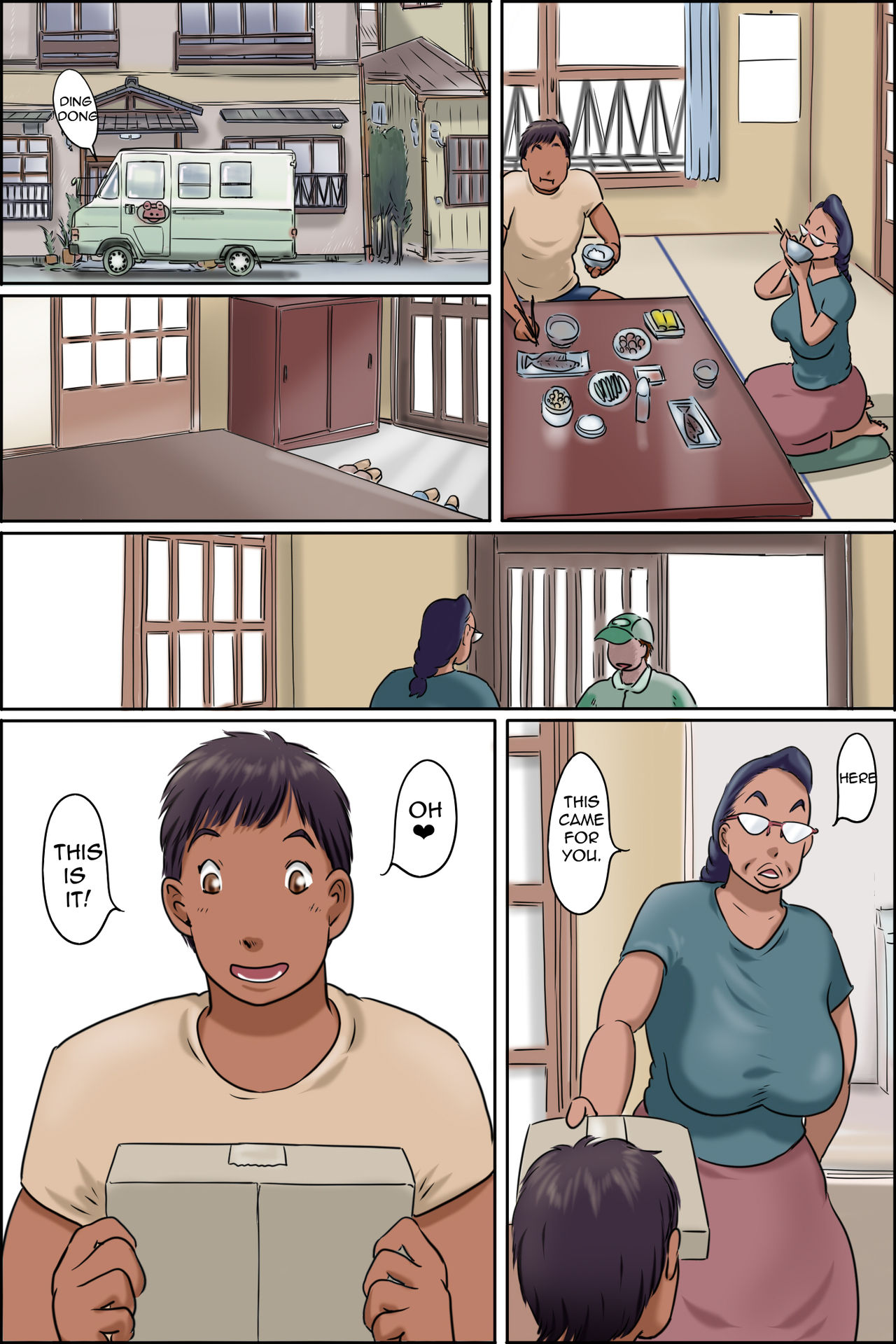 GOGO Shimura no Oba-chan | Aunt Shimura’s Afternoon – Chapter 1 – page 35