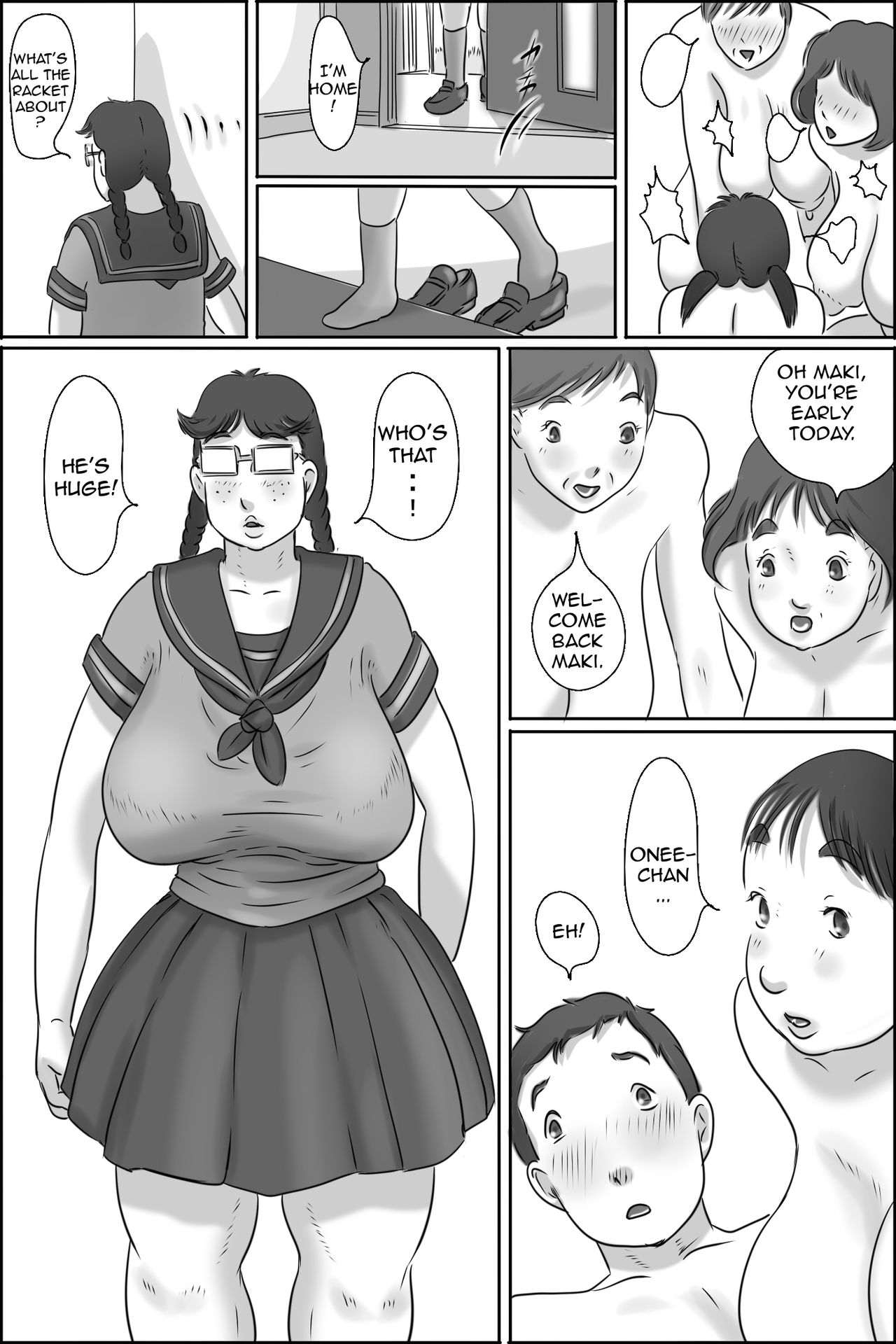 Razoku Kazoku | Nudist Family – Chapter 1 – page 60