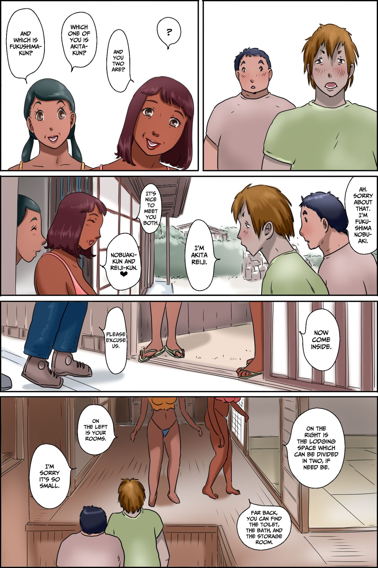 Sono Shima wa Makkuro ni Hiyake Shita Oba-san-tachi no Seisokuchi de Aru | That Island Is A Sex Haven For Darkly Tanned Old Ladies <Real paradise chapter> <Real Paradise Chapter> <Real Paradise Hen> — preview page 8