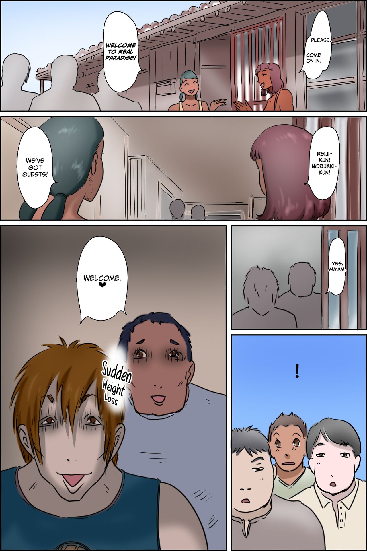 Sono Shima wa Makkuro ni Hiyake Shita Oba-san-tachi no Seisokuchi de Aru | That Island Is A Sex Haven For Darkly Tanned Old Ladies <Real paradise chapter> <Real Paradise Chapter> <Real Paradise Hen> – Chapter 1 – page 51