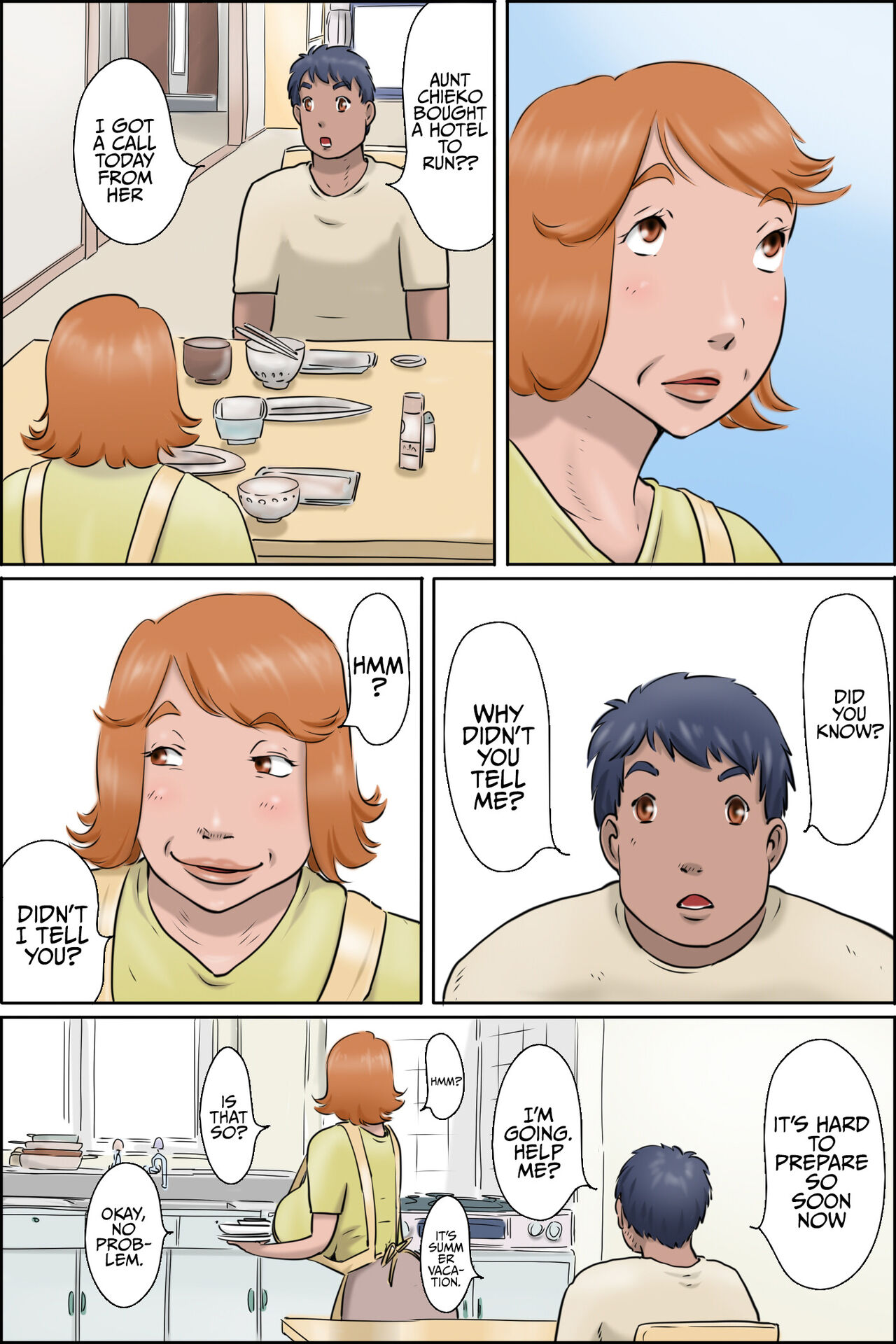 The island of Tanned Milfs-I started an auntie guesthouse — preview page 8