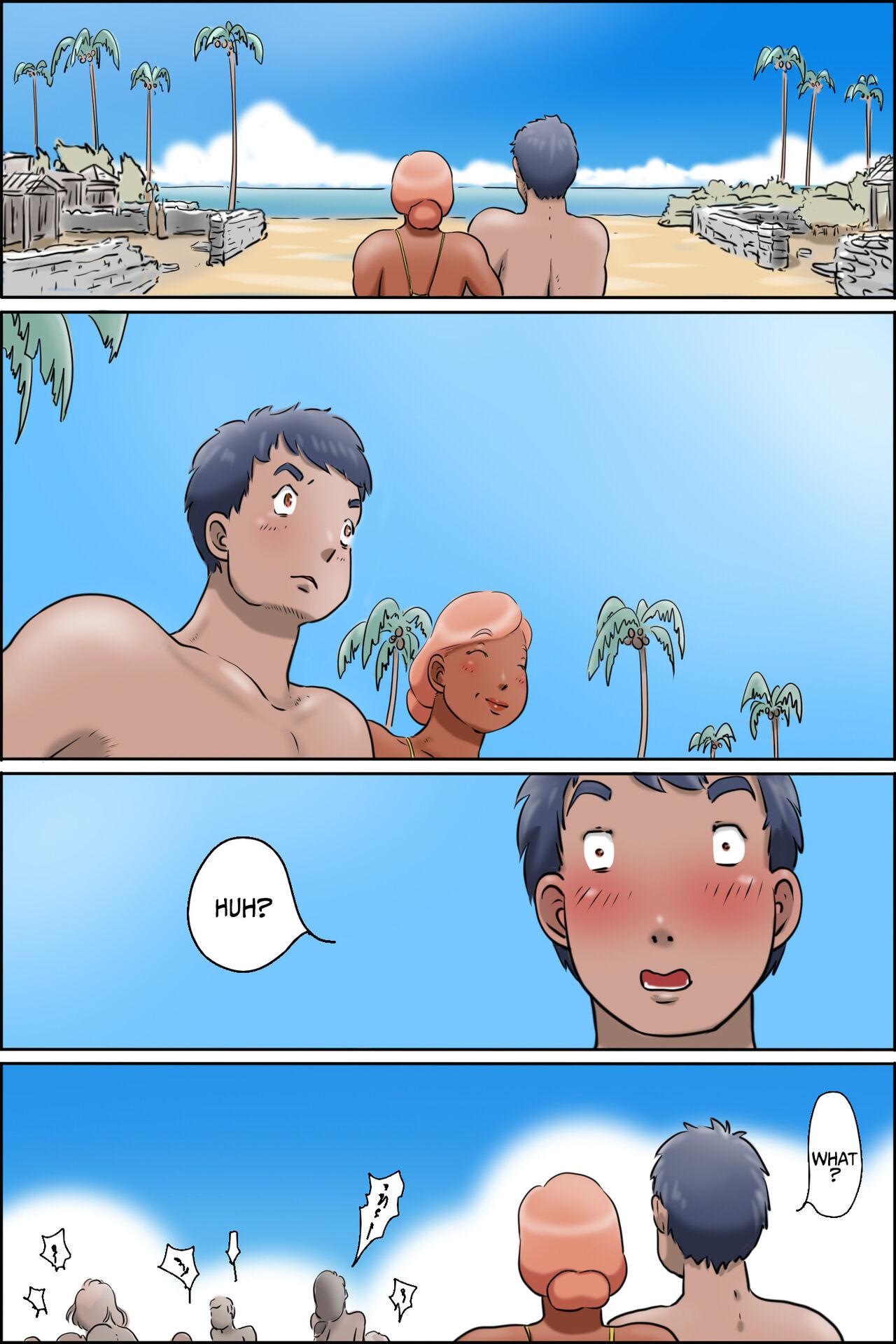 The island of Tanned Milfs-I started an auntie guesthouse – Chapter 1 – page 22