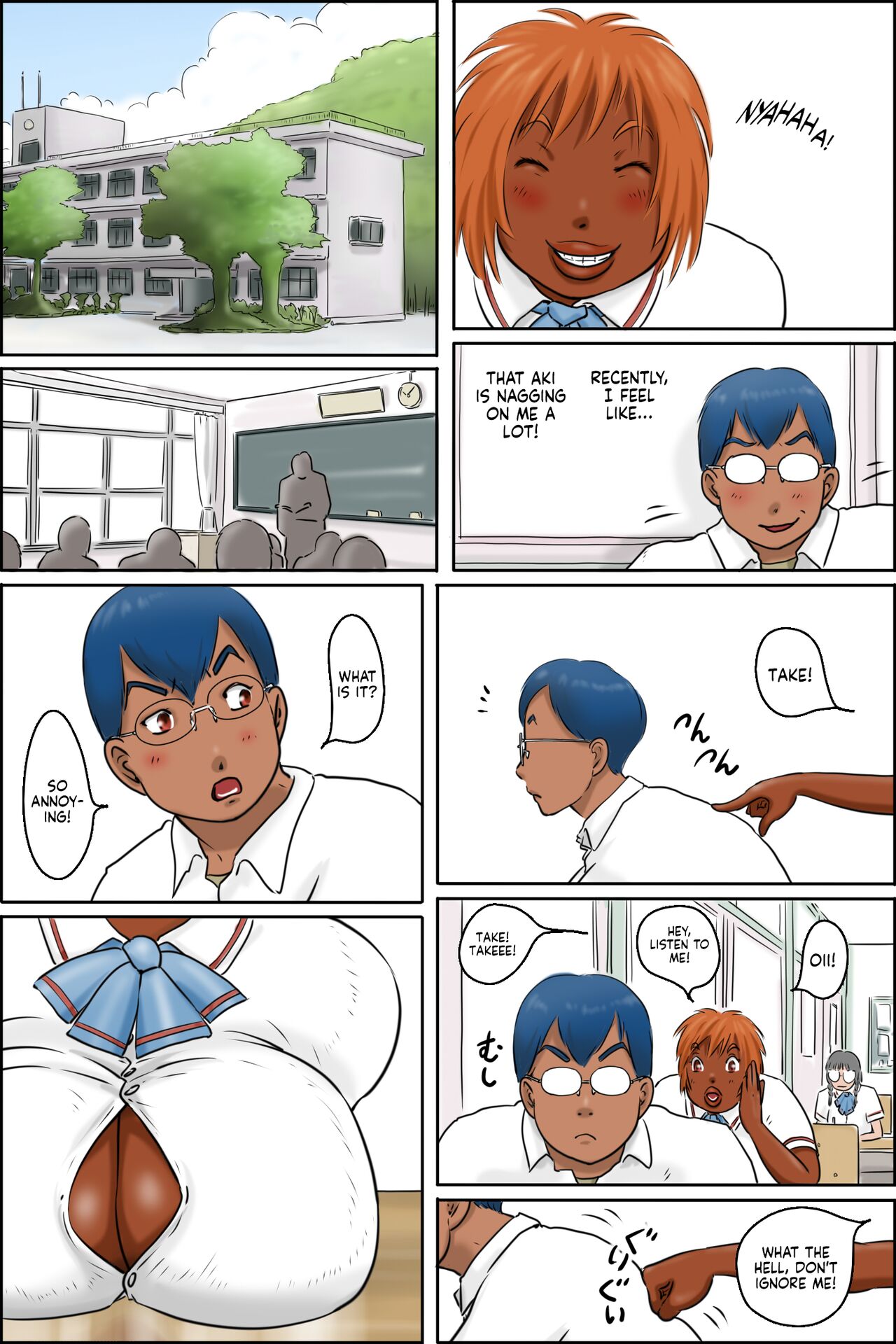 Aitsu no Karada ga Erosugite! | Her Body is Just Too Lewd! — preview page 5