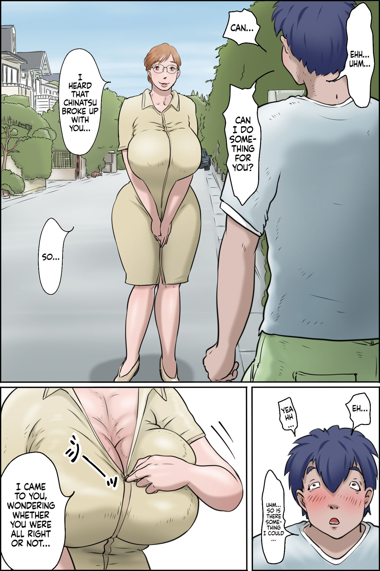 Kanojo ni Furaretara Mama-san ga Yattekita Ken | When My Girlfriend Dumped Me, Her Mom Came to Support Me. — preview page 15