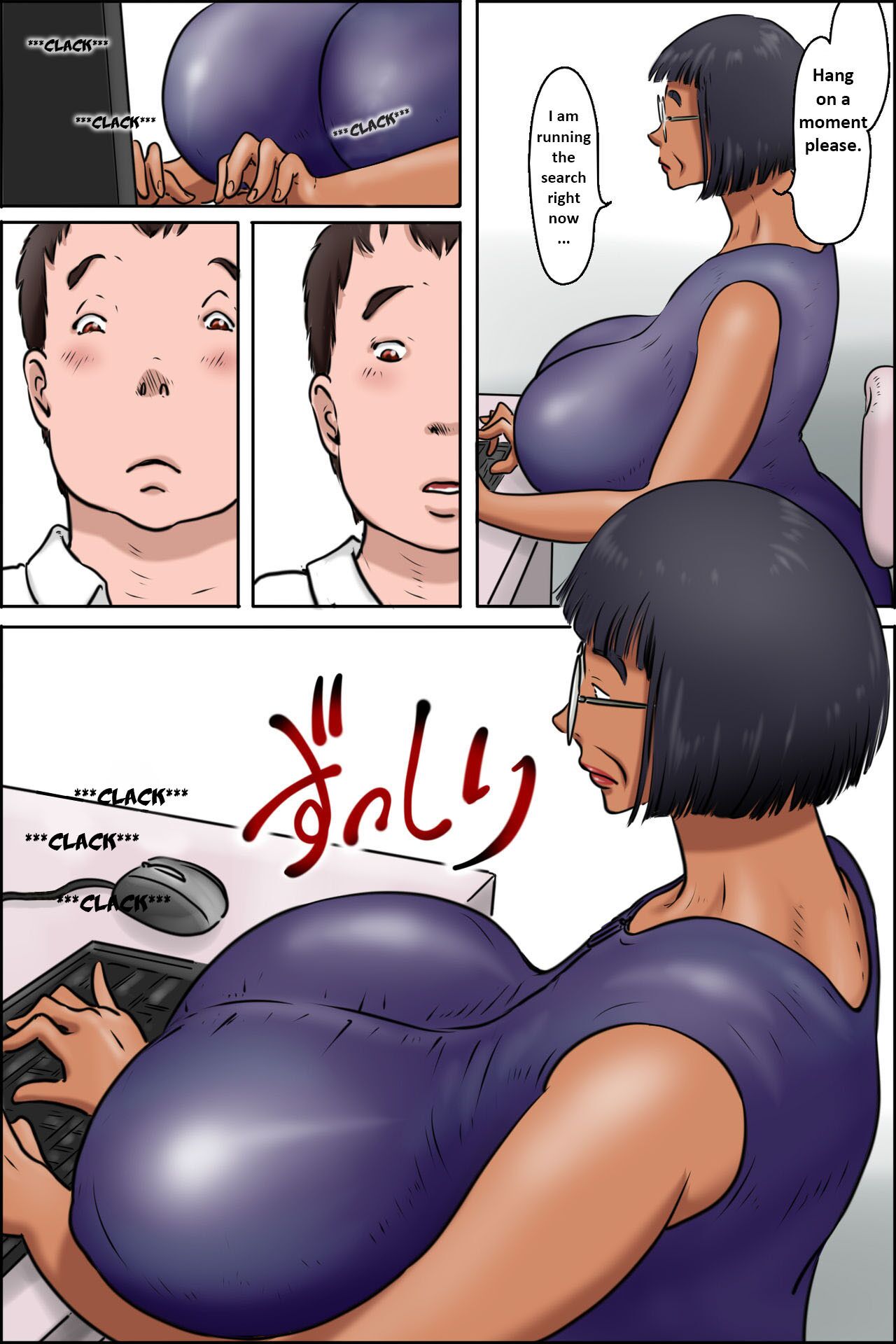 Toshokan no Monster | Library Monster — preview page 4