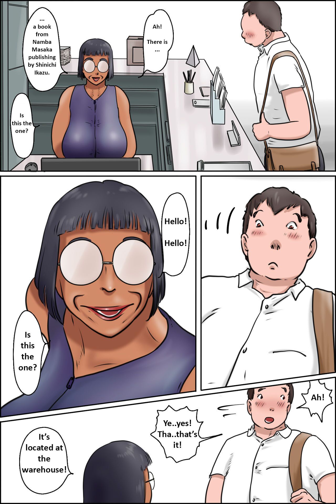 Toshokan no Monster | Library Monster — preview page 5