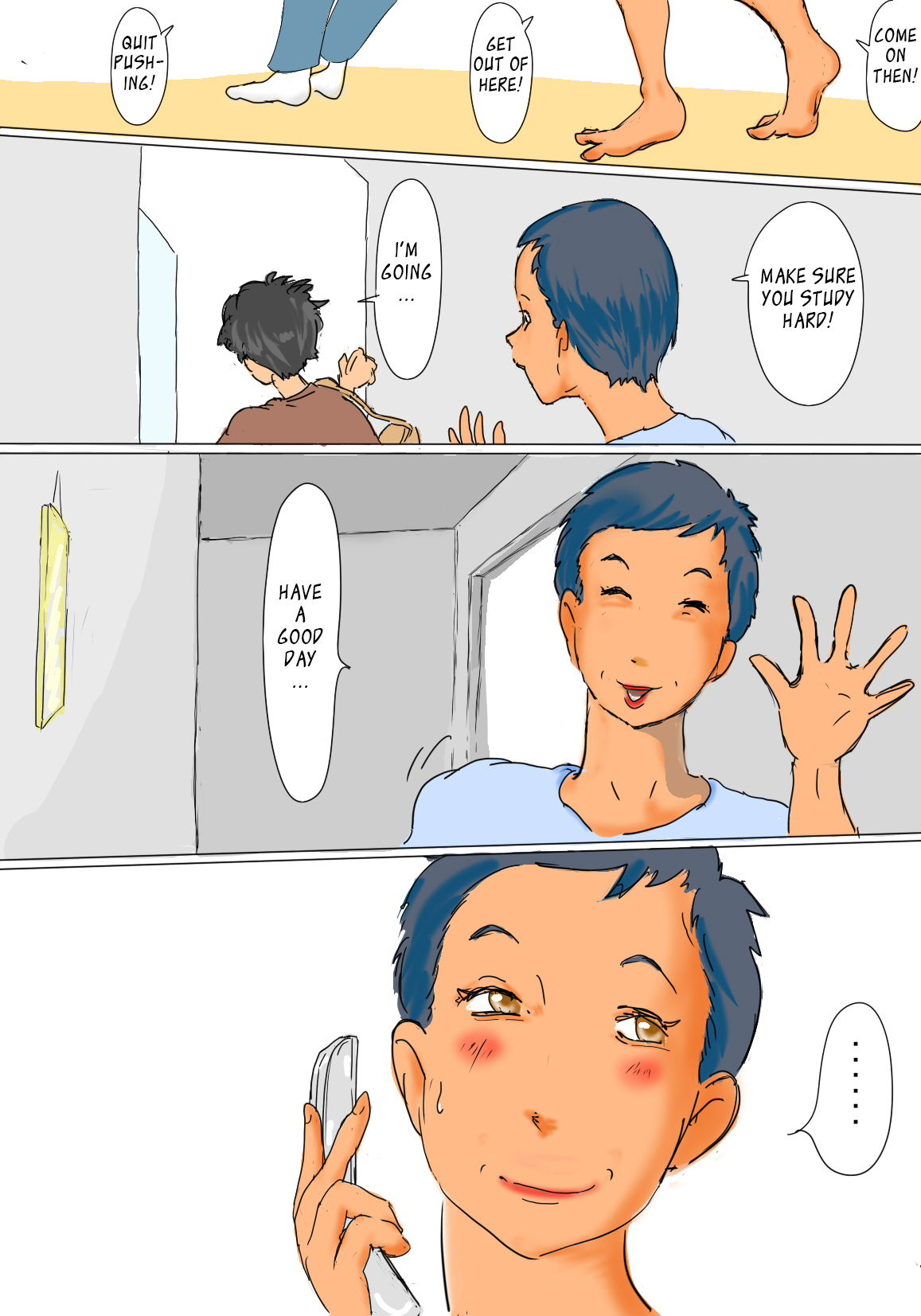 Kimie no Hashi no Shita Seikatsu | Under The Bridge With Kimie — preview page 3
