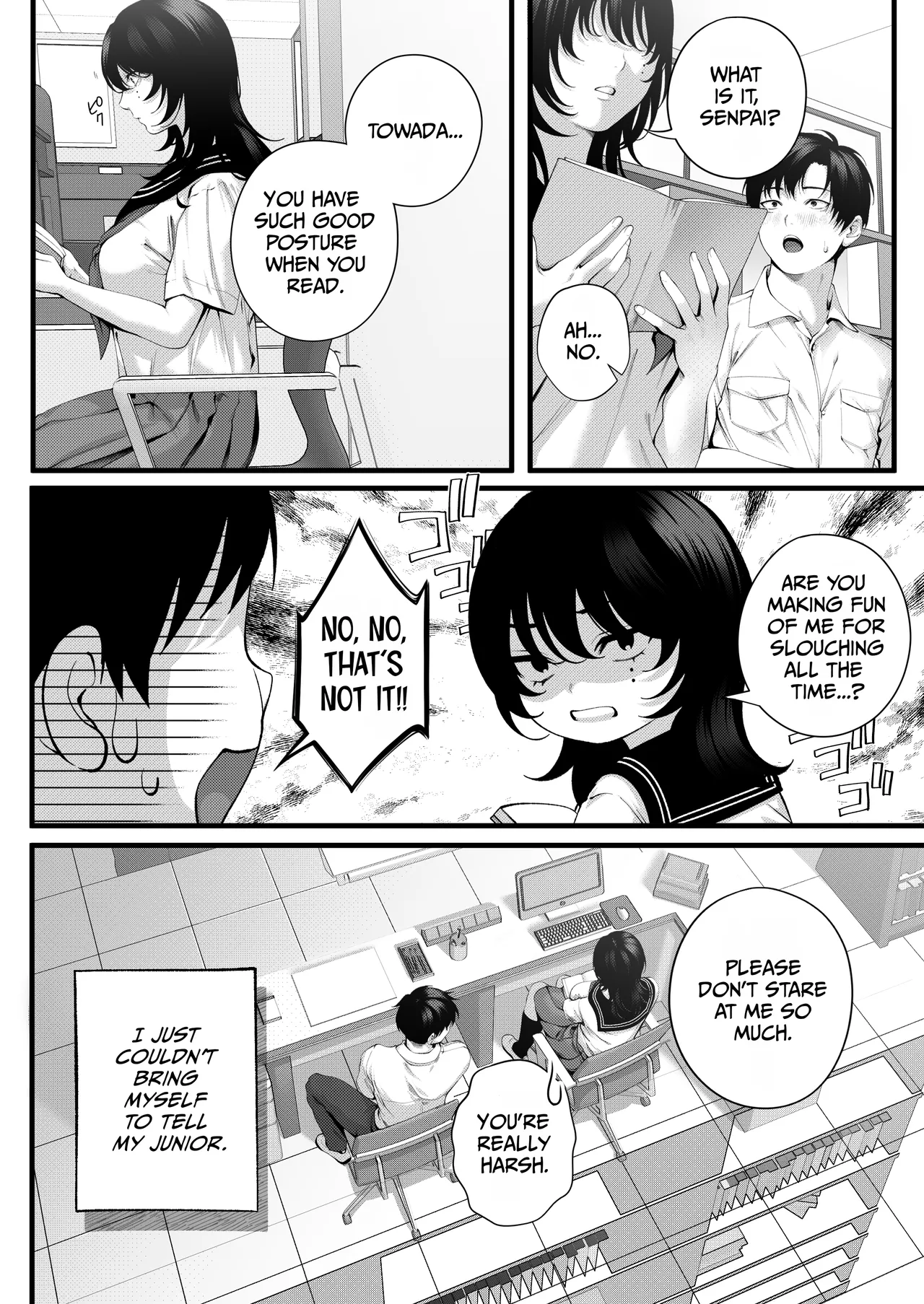 Yariman no Namaiki Kouhai to Tsukiau made no Hanashi. — preview page 6