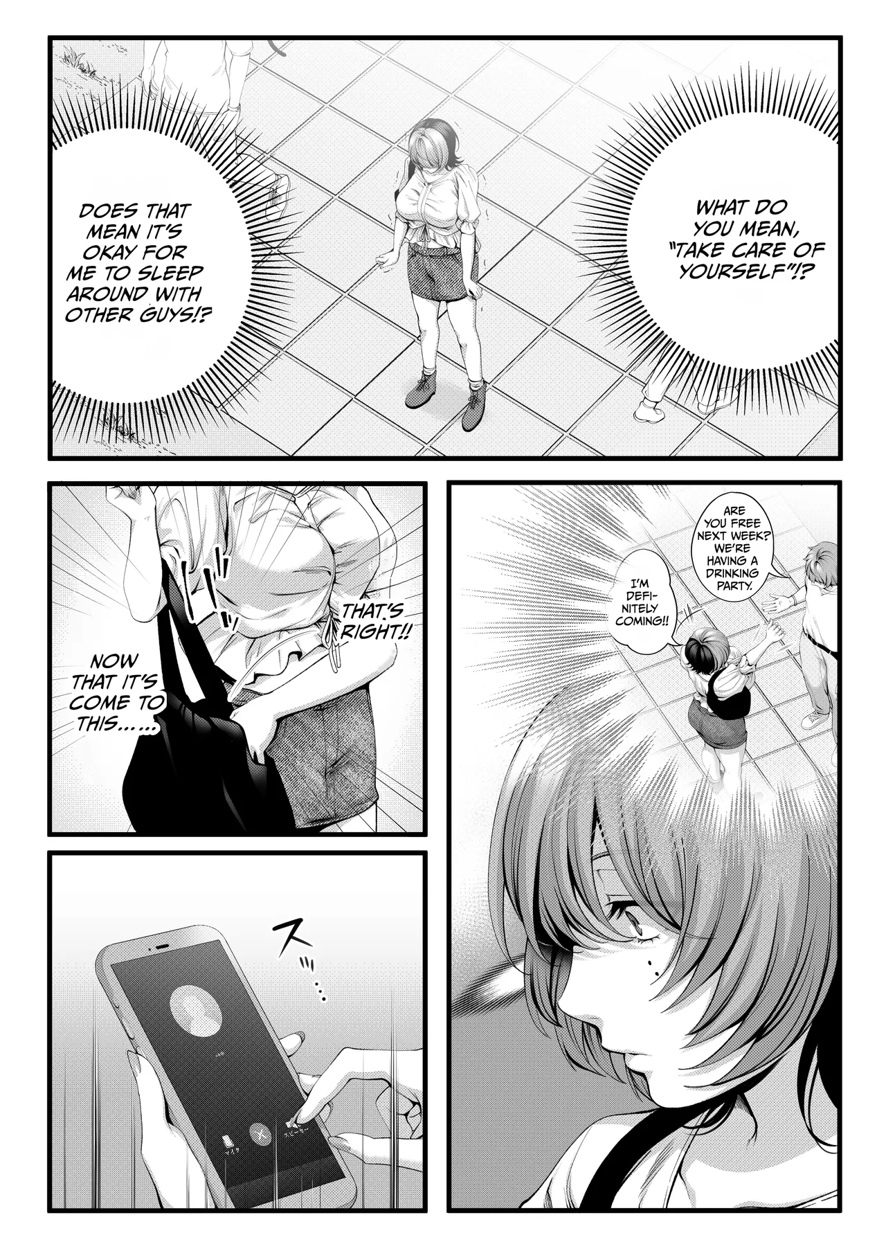 Yariman no Namaiki Kouhai to Tsukiau made no Hanashi. — preview page 19