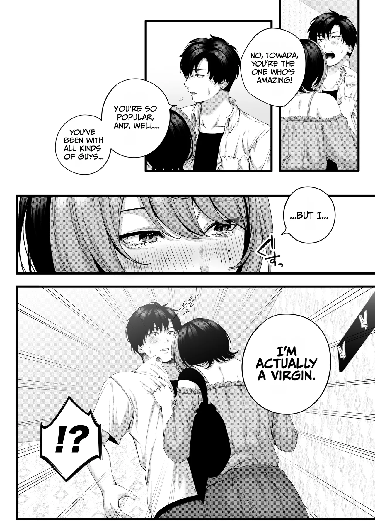 Yariman no Namaiki Kouhai to Tsukiau made no Hanashi. – Chapter 1 – page 38