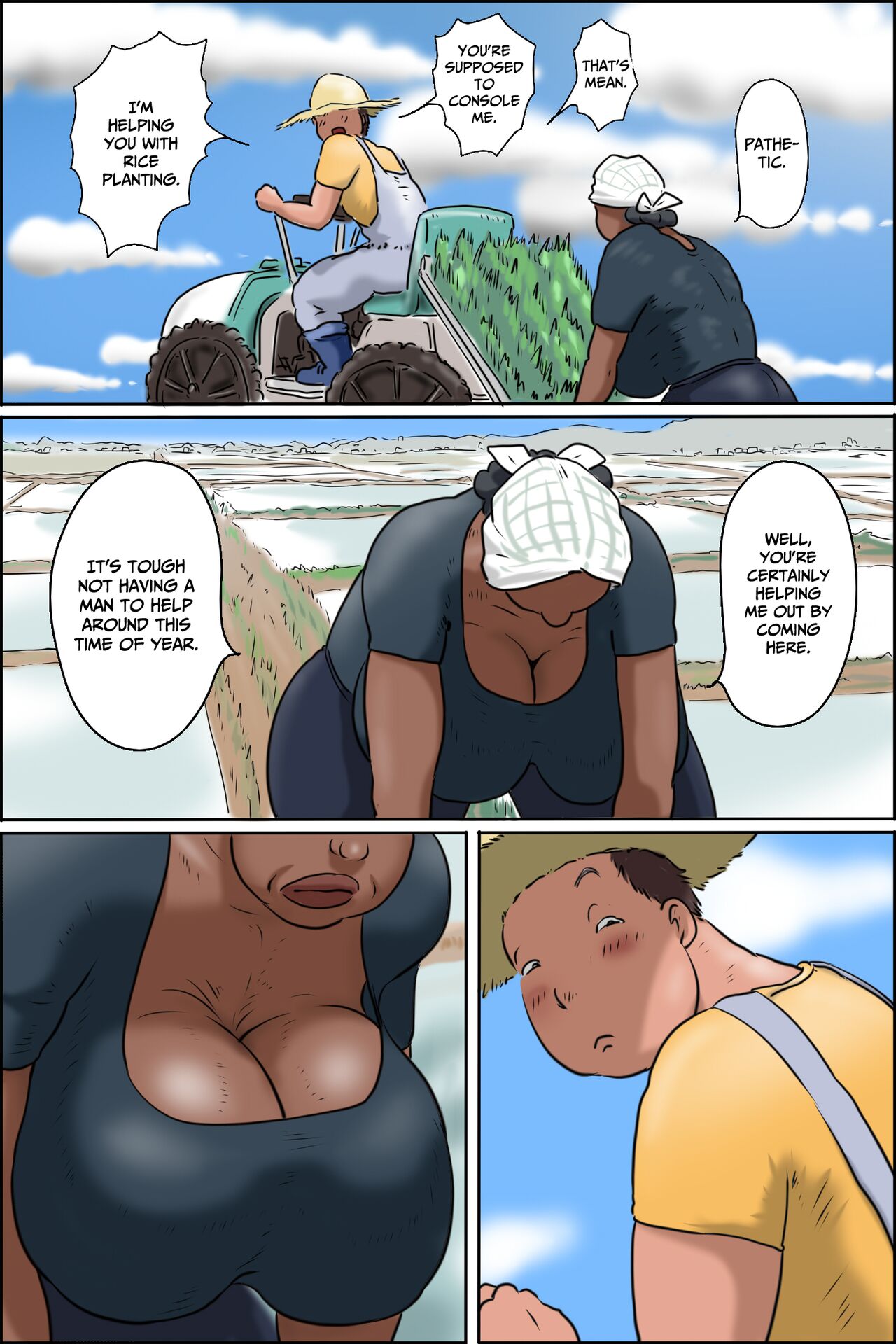 Oba-chan ni Ai ni Inaka ni Ikou! — preview page 4
