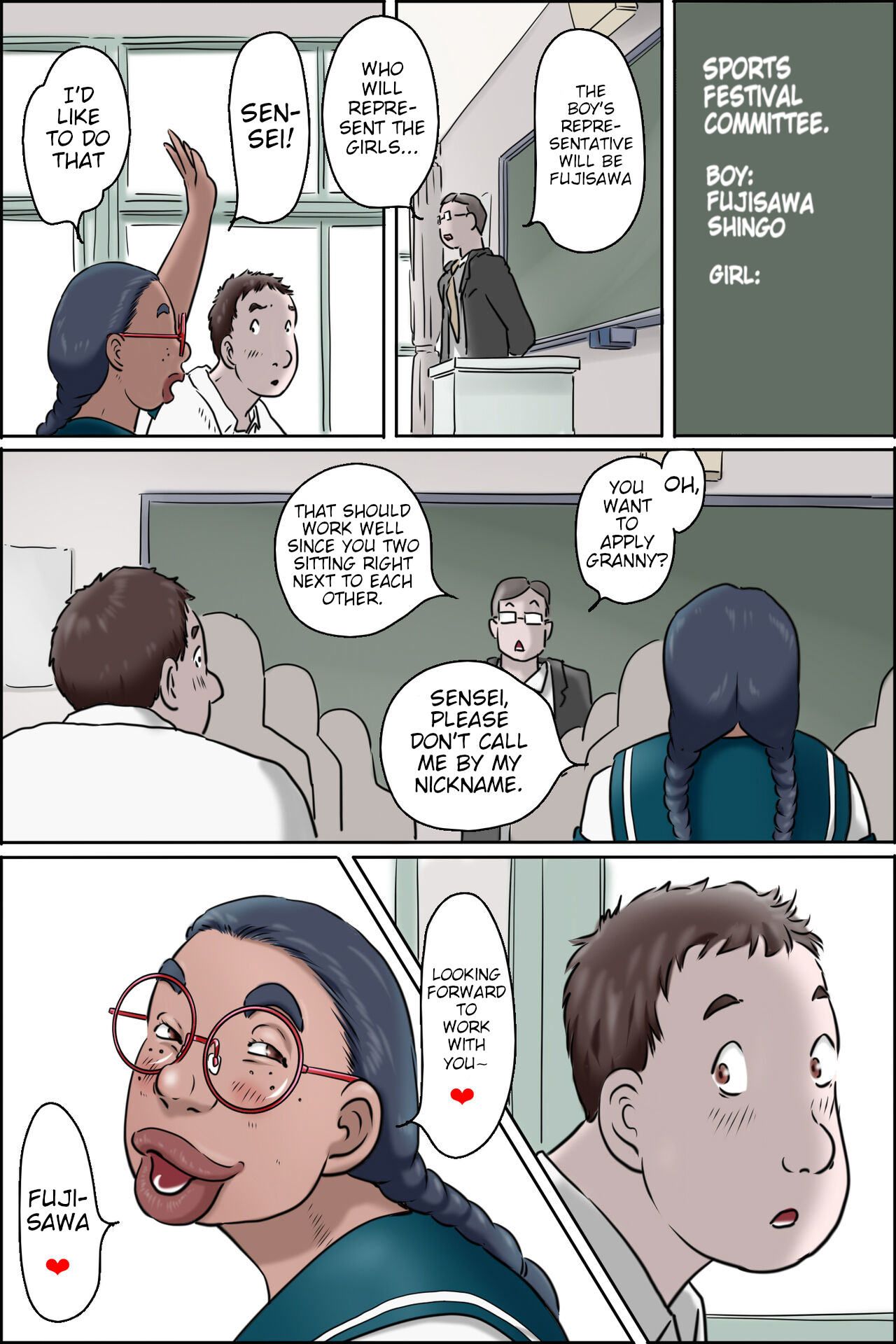 Tokunou Oba-chan Joshi | High School Granny — preview page 16
