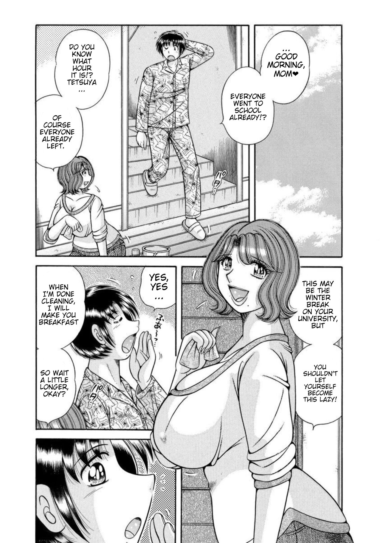 Mama mo Ane mo Imouto mo Mainichi 5 P Yarihoudai ~I i ko to~ 1-2 | Mother and Big and Little Sisters. As Much Sex as You Want, Every Day, With All 5 of Them. Part 1-2 – Chapter 1 – page 28