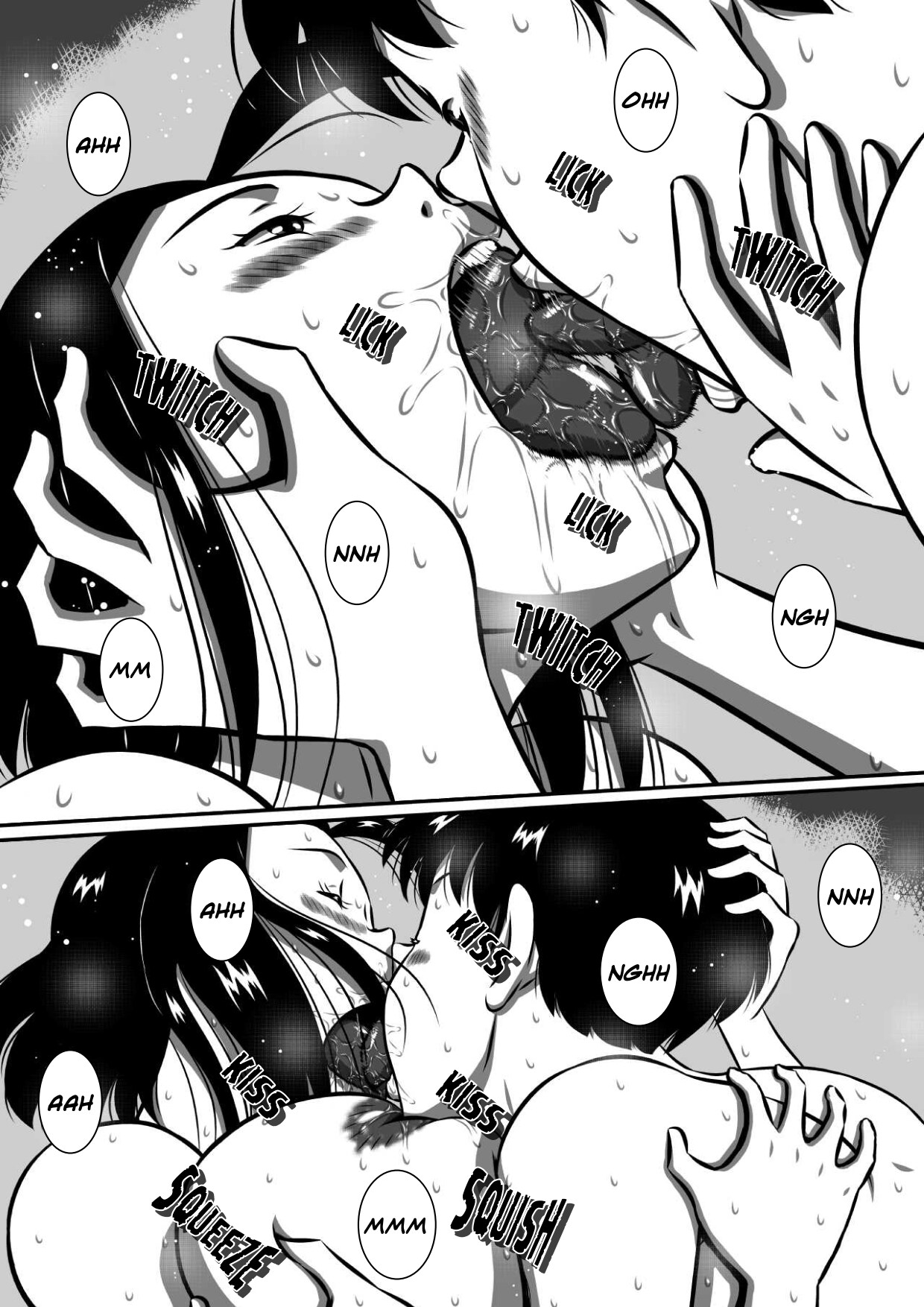 Oyako Futari no Touhikou! Mayoikonda Kakurezato de Asa kara Ban made Sex Zanmai! | A Forbidden Getaway For Two — preview page 9