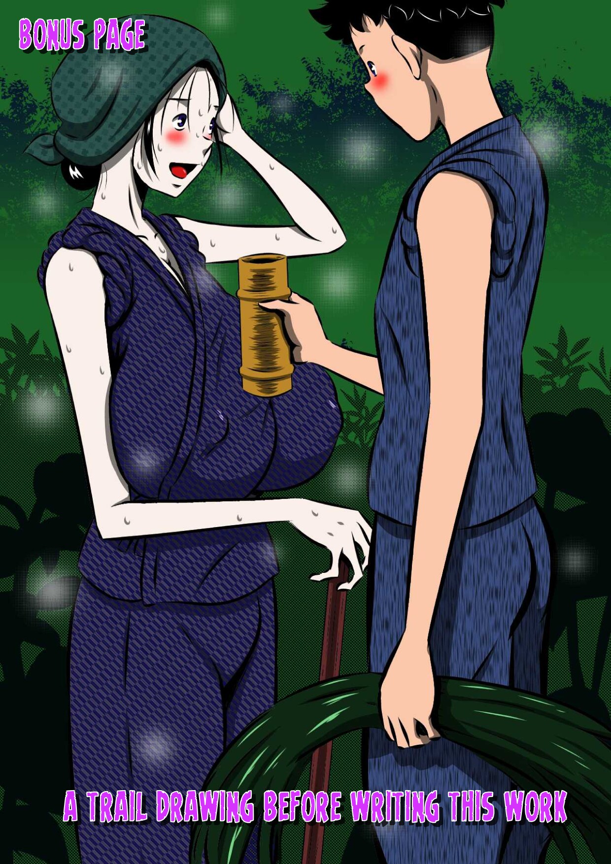 Oyako Futari no Touhikou! Mayoikonda Kakurezato de Asa kara Ban made Sex Zanmai! | A Forbidden Getaway For Two – Chapter 1 – page 32