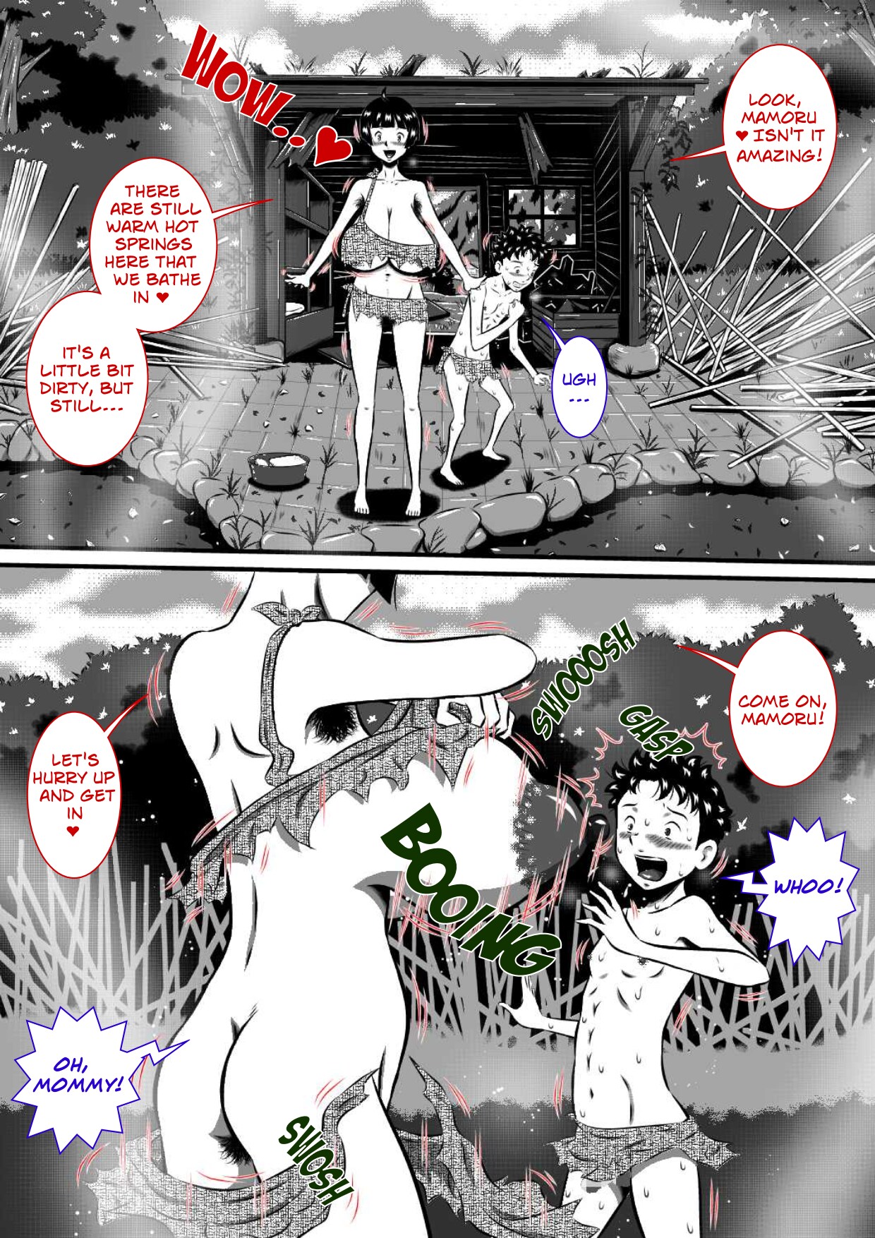 Mama to Haikyo de Survival? Watashi ga Musuko o Kitaete Ageru! | Survival in Ruins with Mom — preview page 8