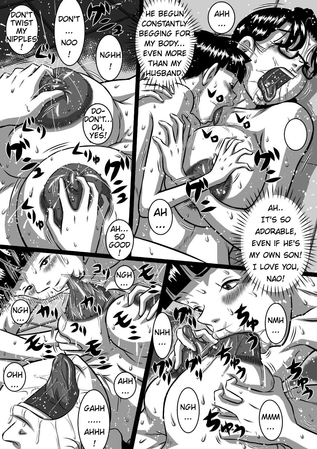 Haha x Musuko + Chichi x Musume! Konya mo Kinshinsoukan Shinai to! Saa, Kazoku Minna de! | Mother And Son, And Father And Daughter – Tonight is incest night – The Whole Family — preview page 9