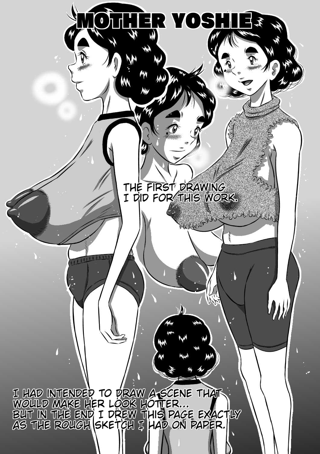 Itoshii Musuko ni Segamarete… Bakunyuu Inbo… Yoshie | My Beloved Son Begged Me – Chapter 1 – page 26