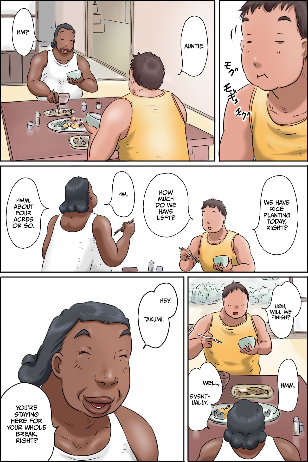 Oba-chan ni Ai ni Inaka ni Ikou! — preview page 17