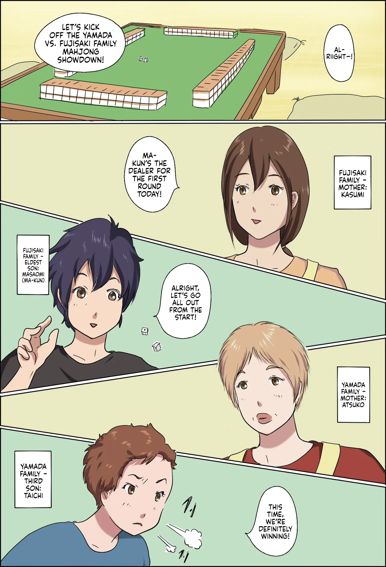 Kazoku Taikou Mahjan Taikai | Mahjong Showdown — preview page 2