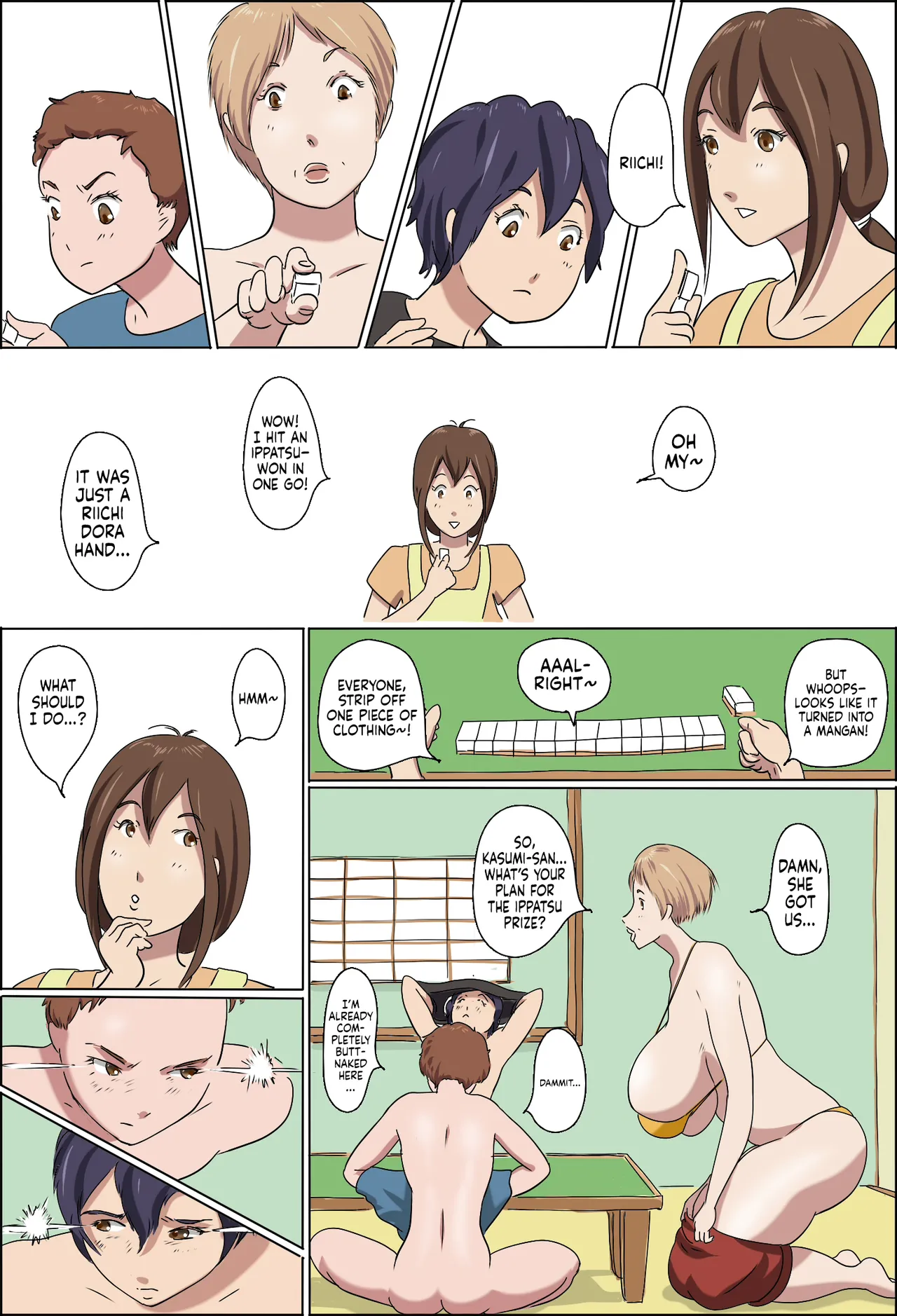 Kazoku Taikou Mahjan Taikai | Mahjong Showdown — preview page 8