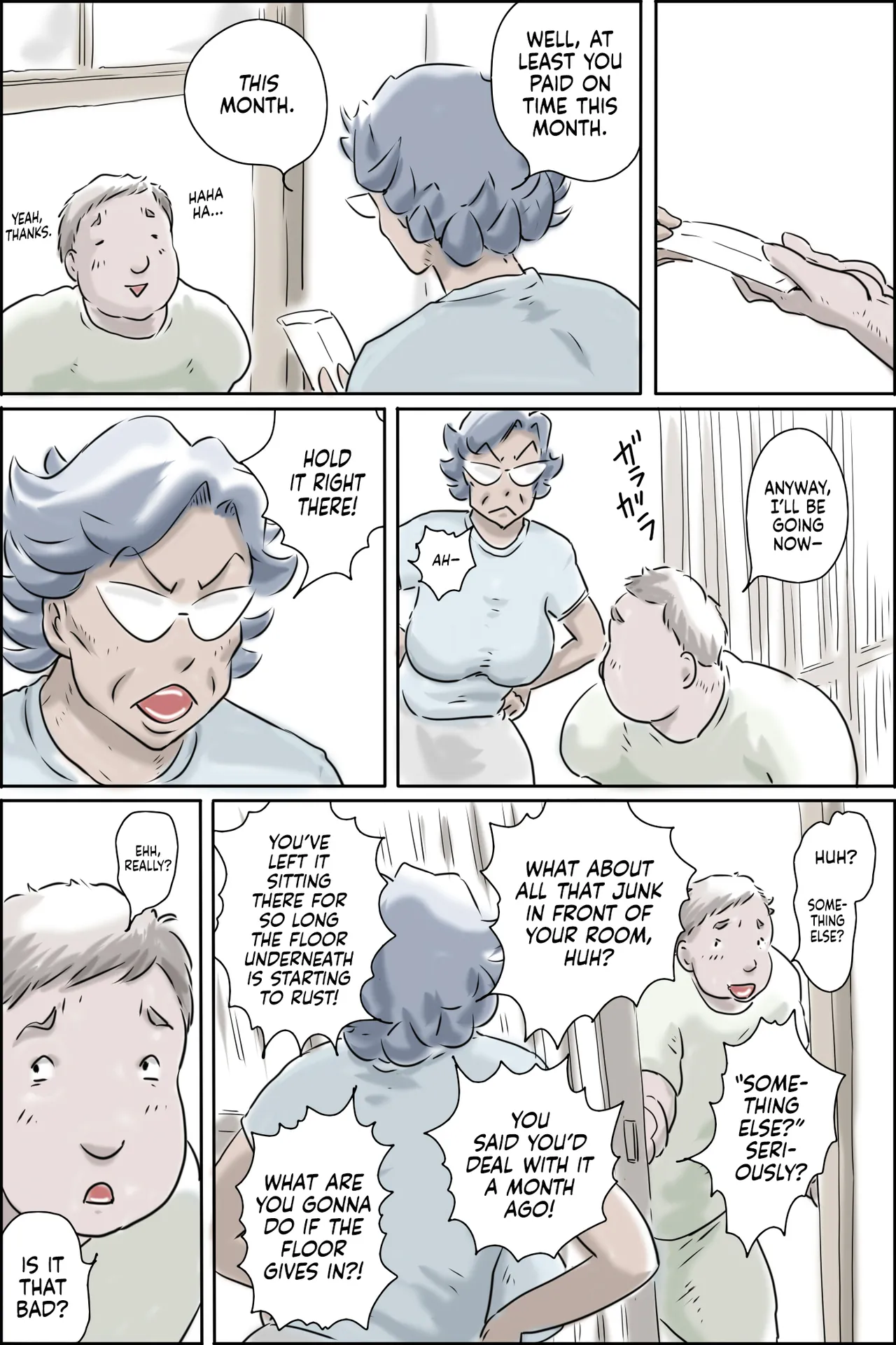 Ooya-san ga Yonderu -Mousou Dai Bakuhatsu Hen- | The Landlady Is Calling -Delusions Gone Wild- — preview page 7