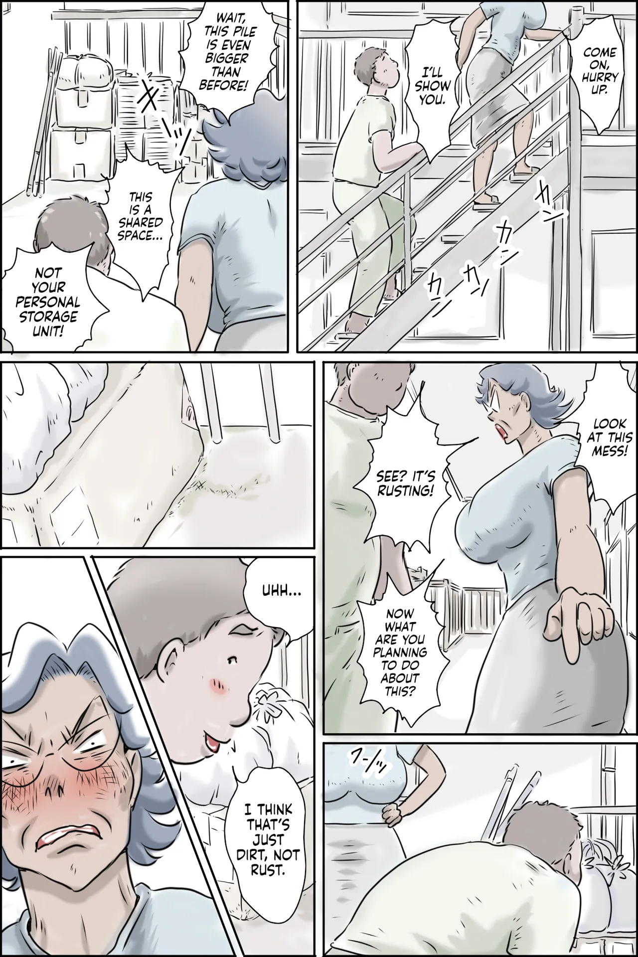 Ooya-san ga Yonderu -Mousou Dai Bakuhatsu Hen- | The Landlady Is Calling -Delusions Gone Wild- — preview page 8