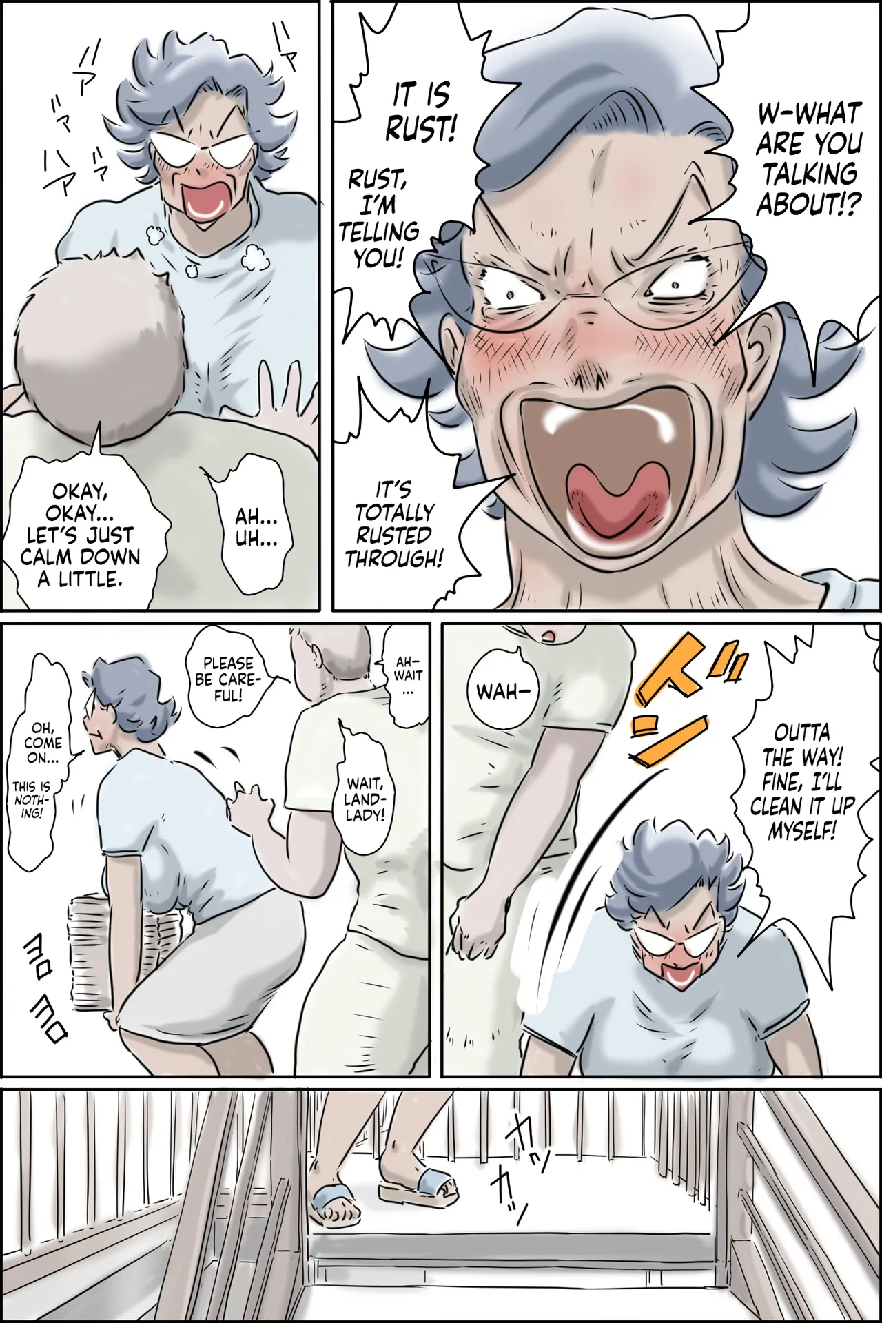Ooya-san ga Yonderu -Mousou Dai Bakuhatsu Hen- | The Landlady Is Calling -Delusions Gone Wild- — preview page 9
