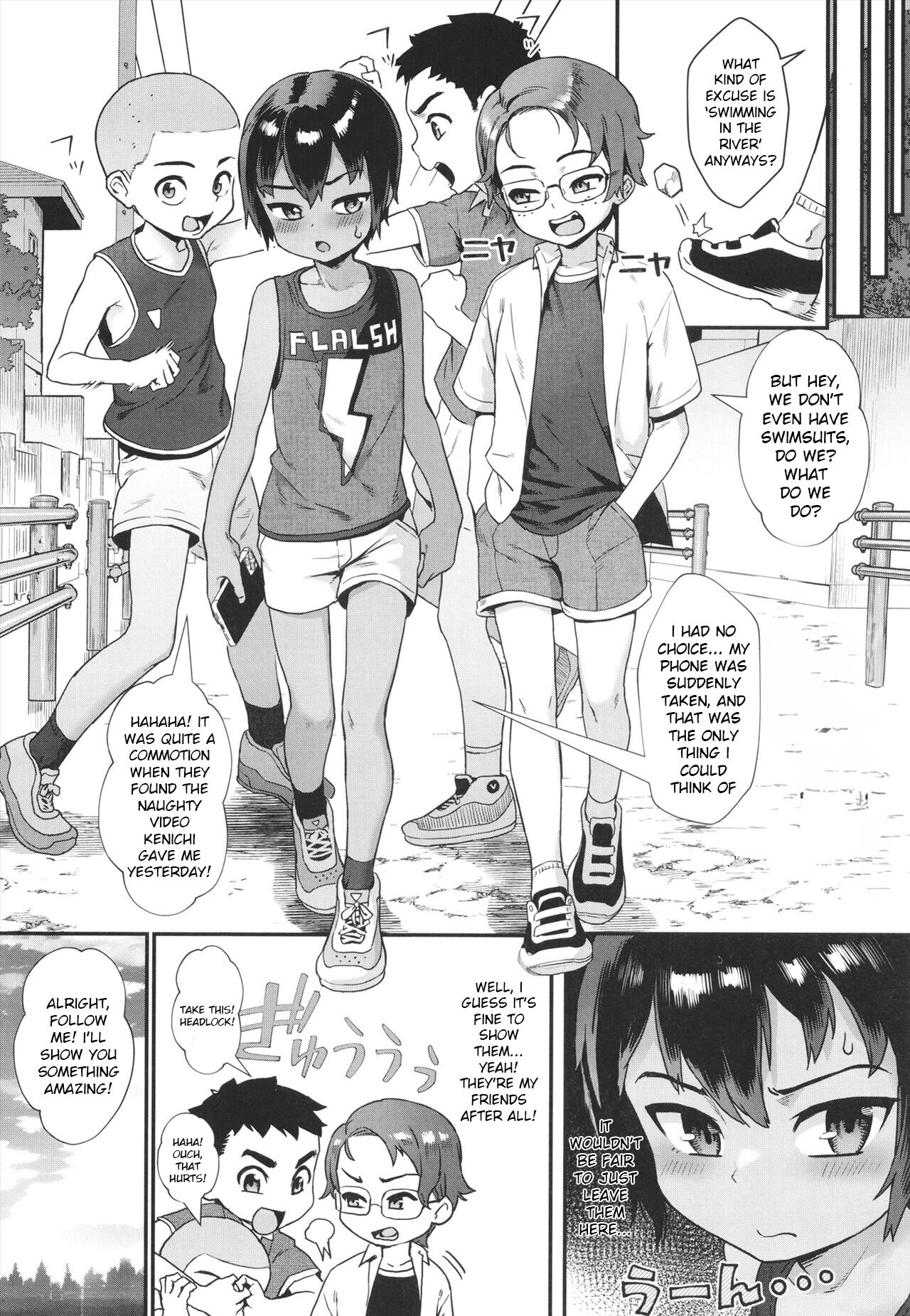 Shounen ga Otona ni Natta Natsu – Chapter 1 – page 46