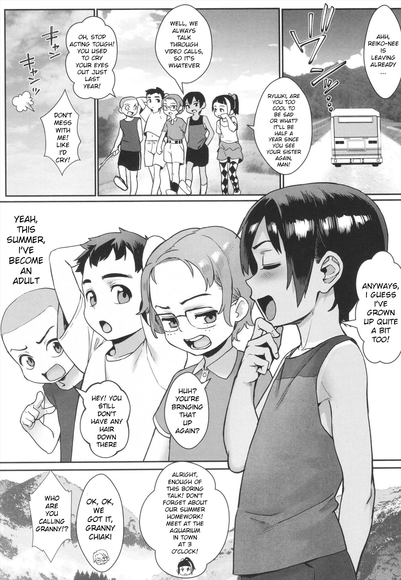 Shounen ga Otona ni Natta Natsu – Chapter 1 – page 192