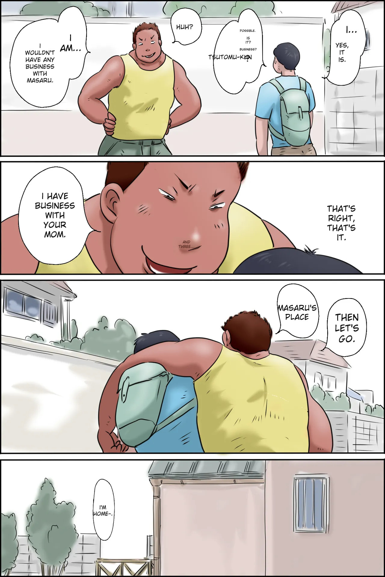 Tsutomu-kun Passes Through! — preview page 4