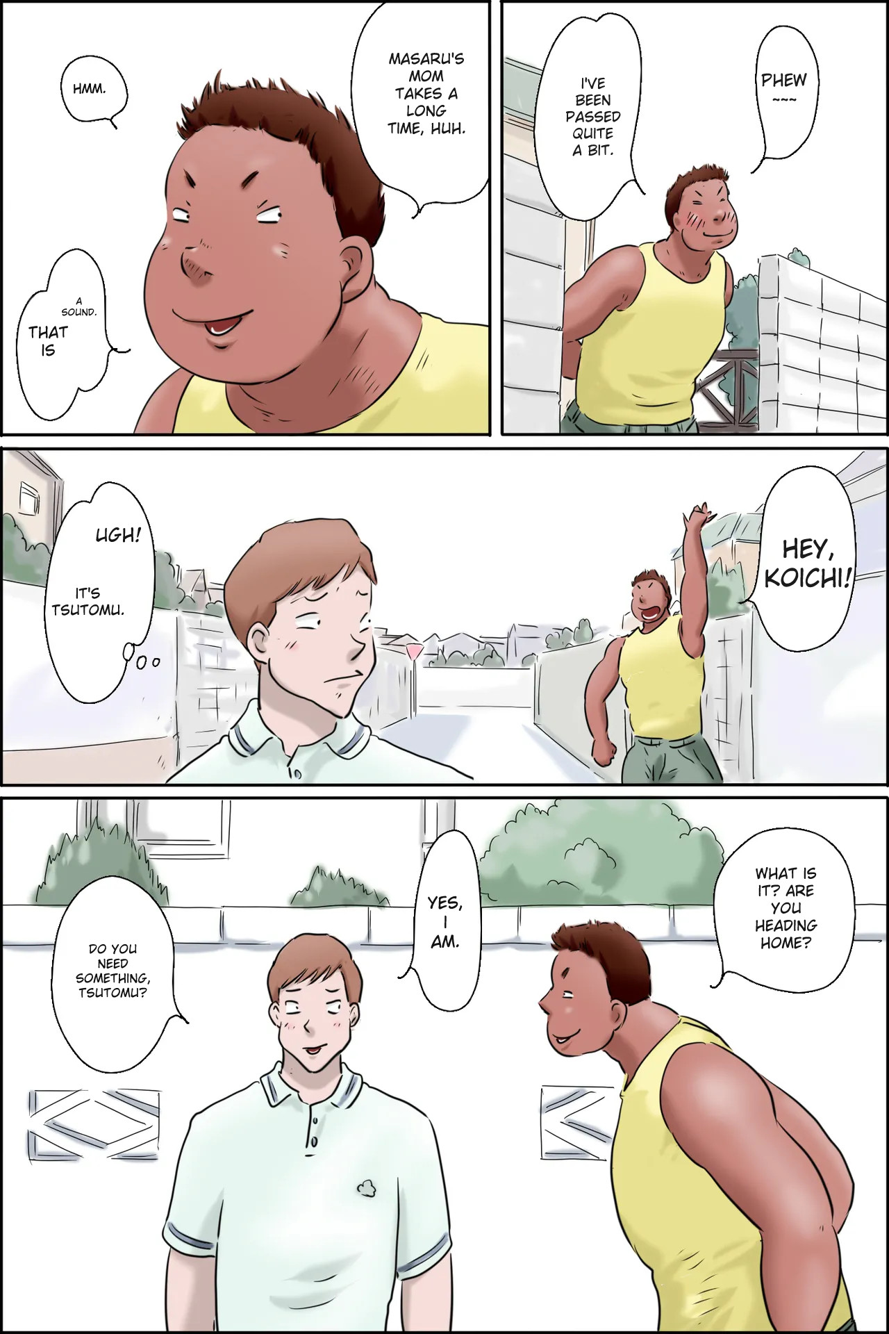 Tsutomu-kun Passes Through! — preview page 15