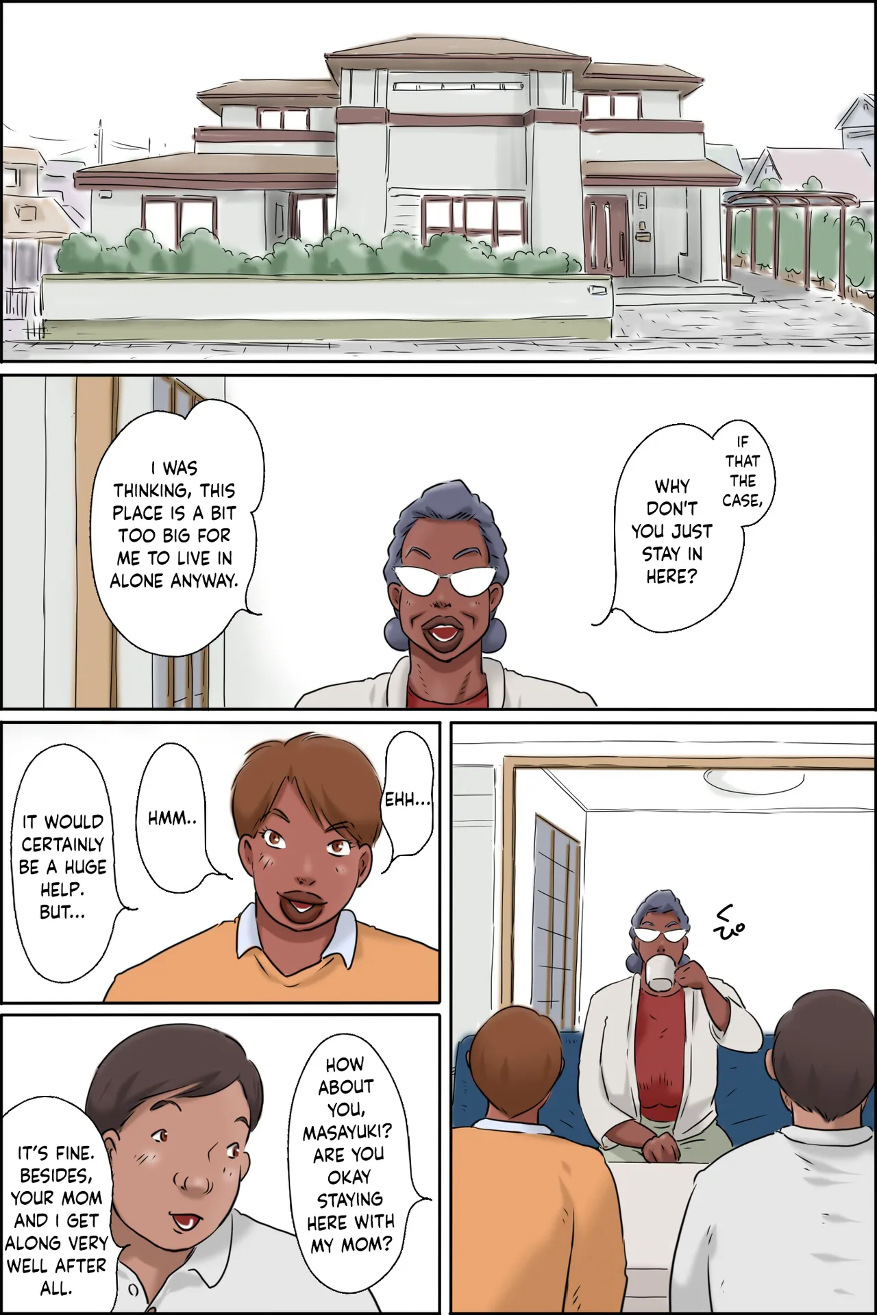 Nureru Gibo no Iru Seikatsu | Living Together WIth My Mother In Law — preview page 2