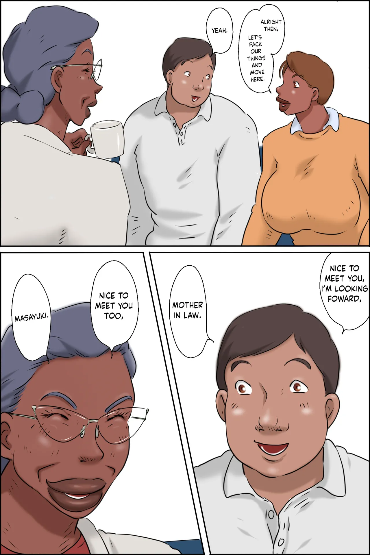 Nureru Gibo no Iru Seikatsu | Living Together WIth My Mother In Law — preview page 3