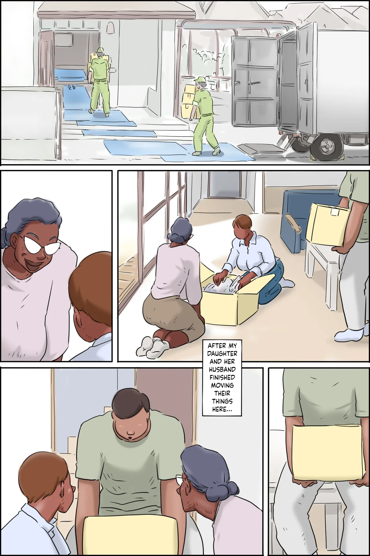 Nureru Gibo no Iru Seikatsu | Living Together WIth My Mother In Law — preview page 4