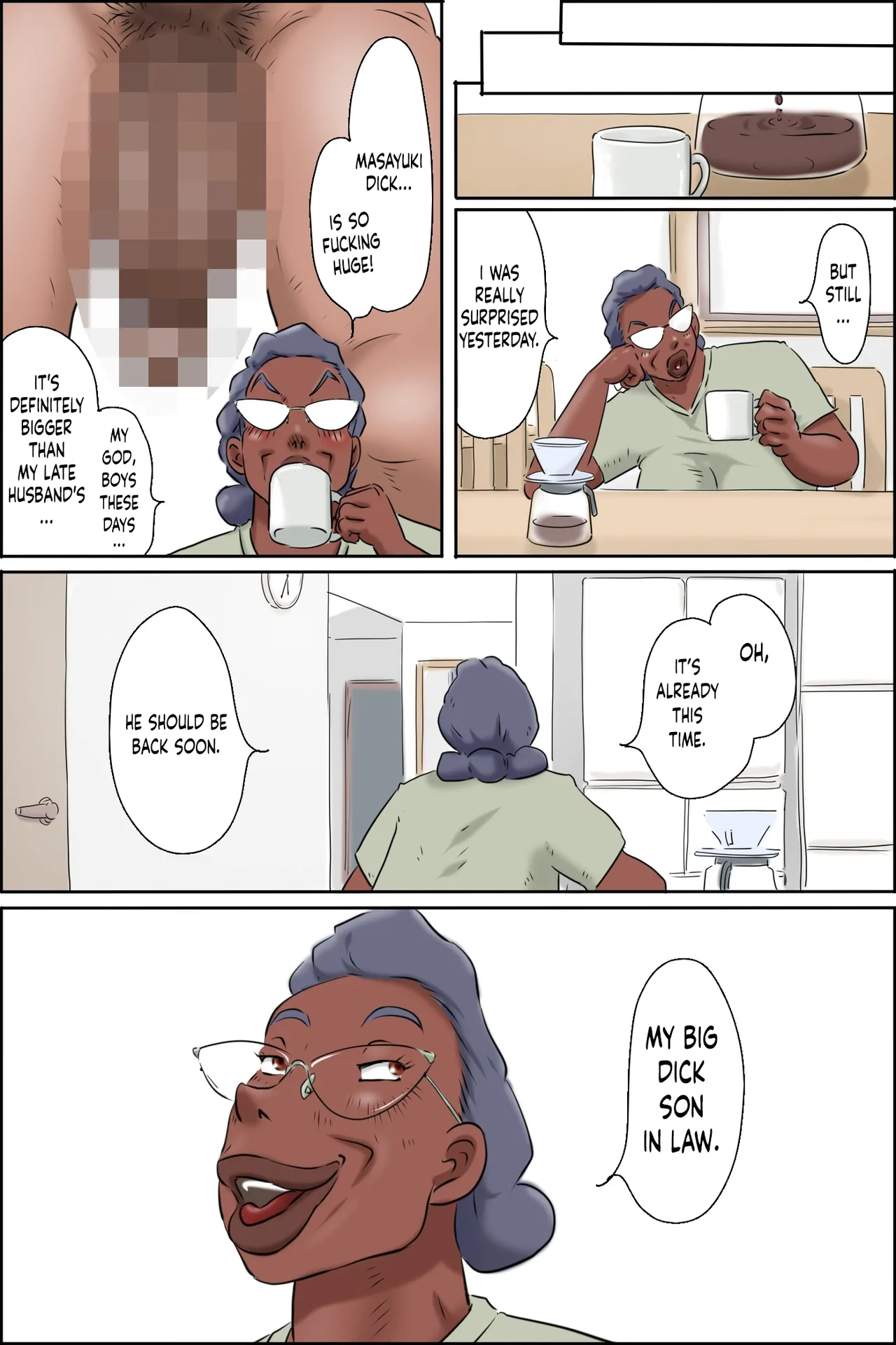 Nureru Gibo no Iru Seikatsu | Living Together WIth My Mother In Law — preview page 12