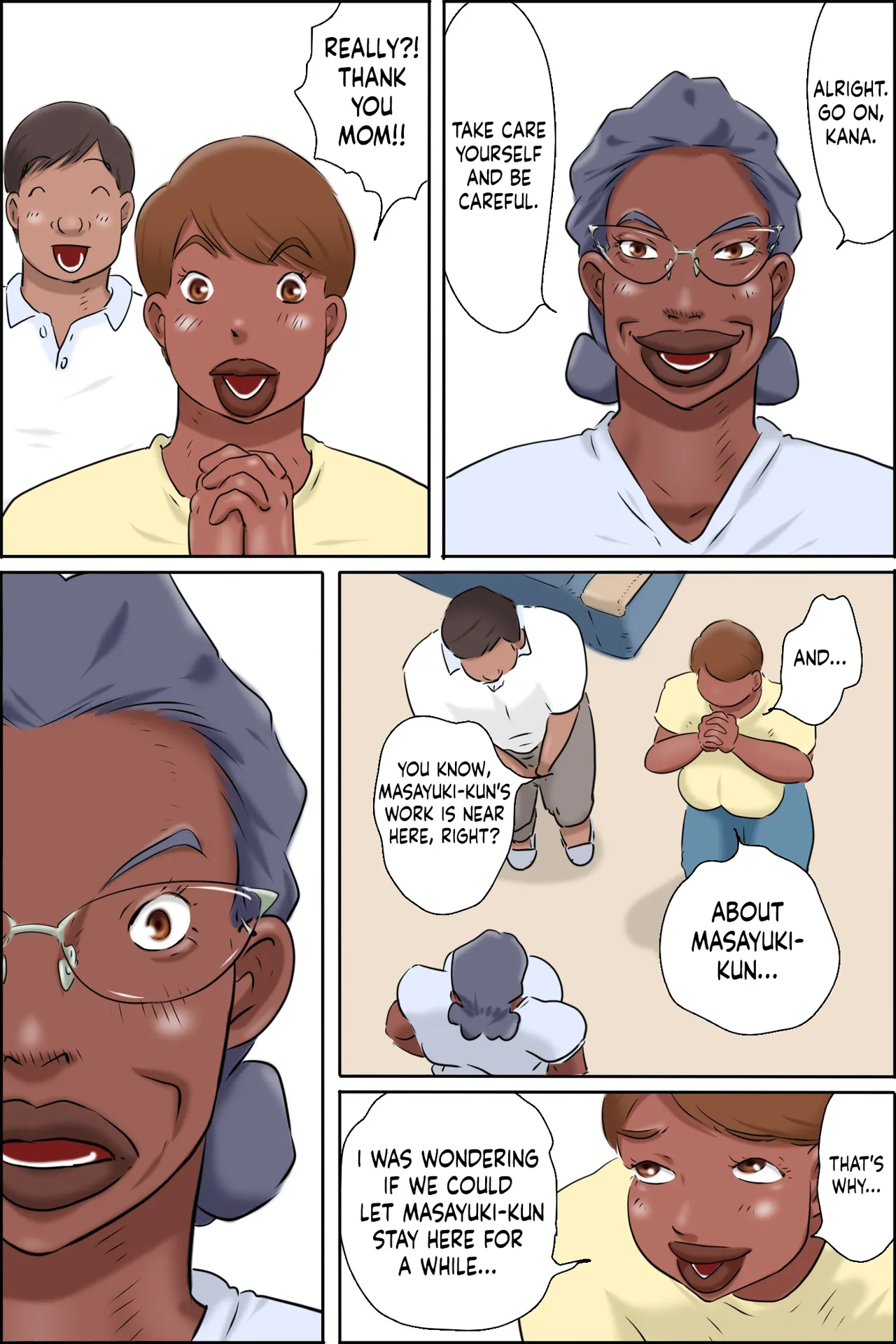 Nureru Gibo no Iru Seikatsu | Living Together WIth My Mother In Law – Chapter 1 – page 24
