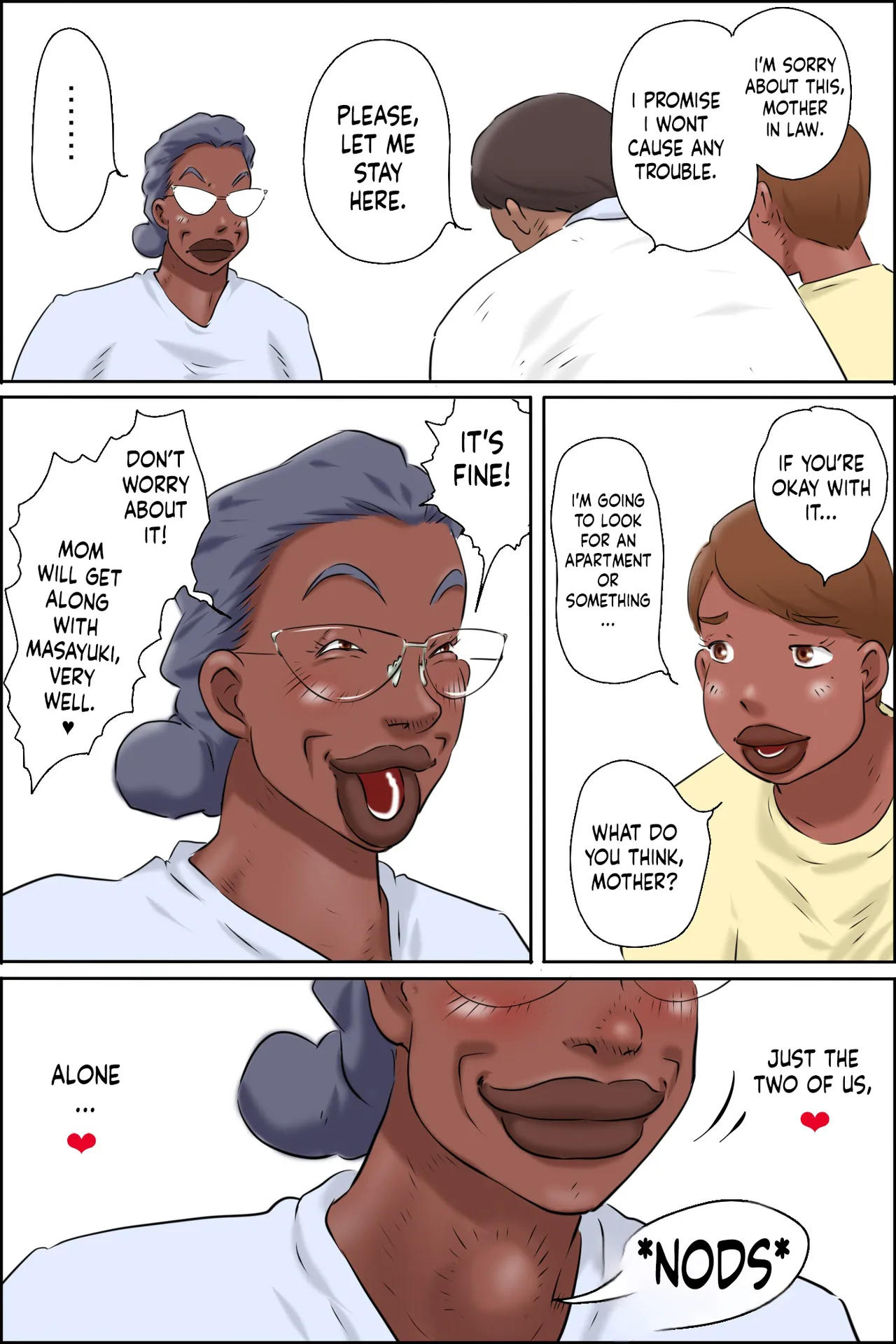 Nureru Gibo no Iru Seikatsu | Living Together WIth My Mother In Law – Chapter 1 – page 25