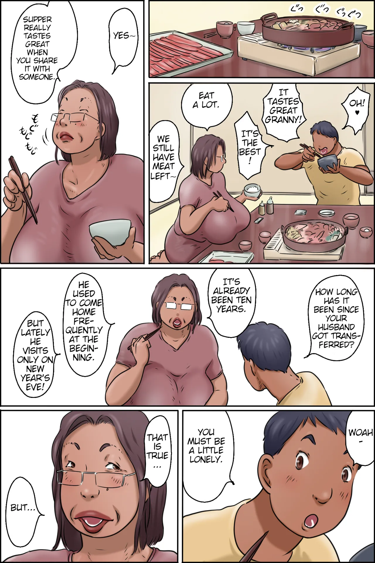 Gakushoku no Oba-chan Kakaku Hikaku-Granny From The School Cafeteria — preview page 13