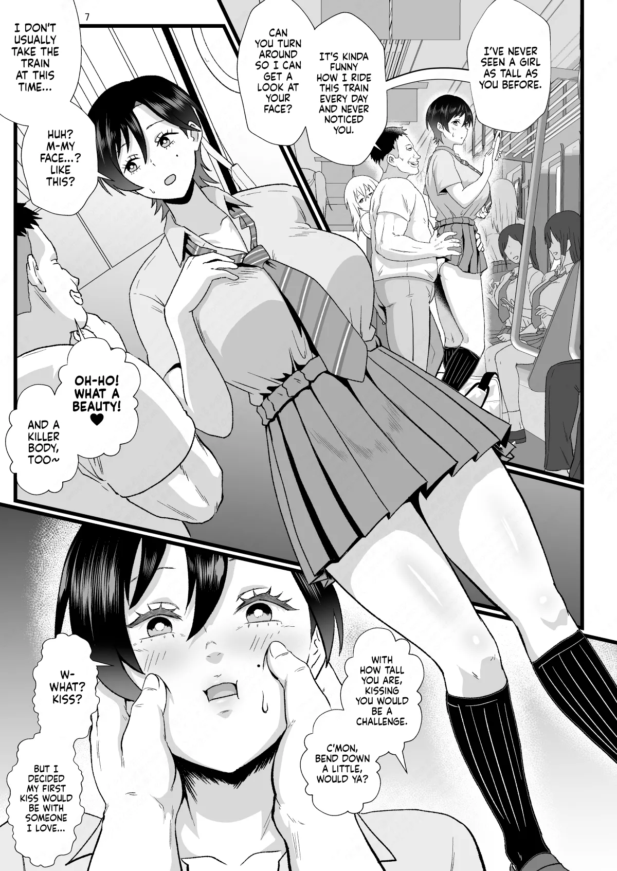 Tsuugaku Densha ni Arawareta Ninshiki Kaihen Oji-san 2 | The Perception-Altering Old Man Who Appeared on The Train to School 2 — preview page 7