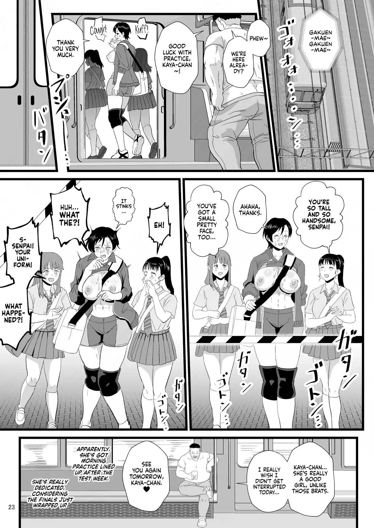 Tsuugaku Densha ni Arawareta Ninshiki Kaihen Oji-san 2 | The Perception-Altering Old Man Who Appeared on The Train to School 2 – Chapter 1 – page 23