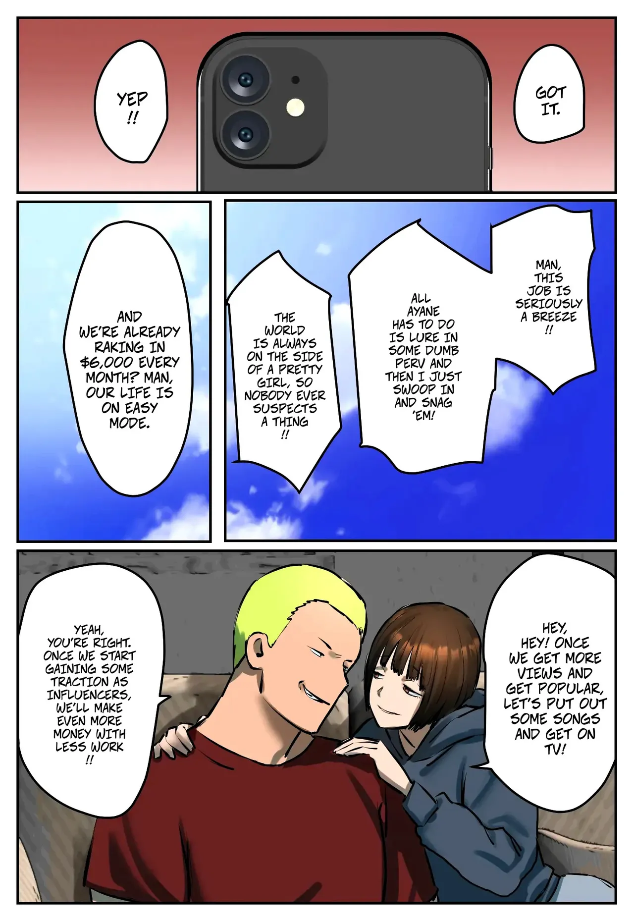 Fukushuu Yami Beit “Shijin Taihokei Haishinsha ni Otoshiirerareta kara Fukushuu Shite Hoshii” | My Part-Time Job Is Getting Revenge: Framed By A Citizens Arrest Streamer — preview page 7