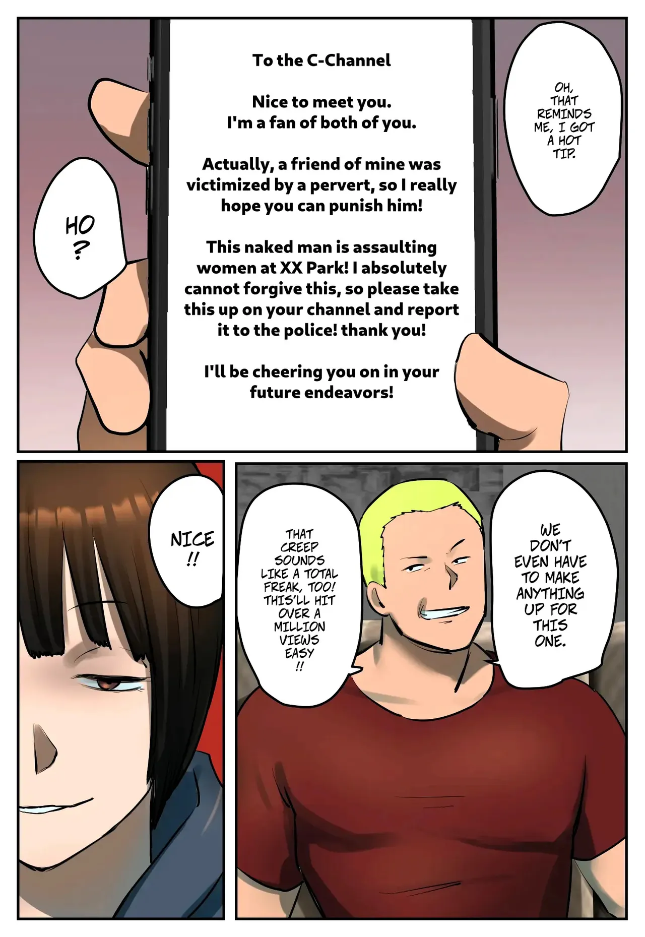 Fukushuu Yami Beit “Shijin Taihokei Haishinsha ni Otoshiirerareta kara Fukushuu Shite Hoshii” | My Part-Time Job Is Getting Revenge: Framed By A Citizens Arrest Streamer — preview page 8
