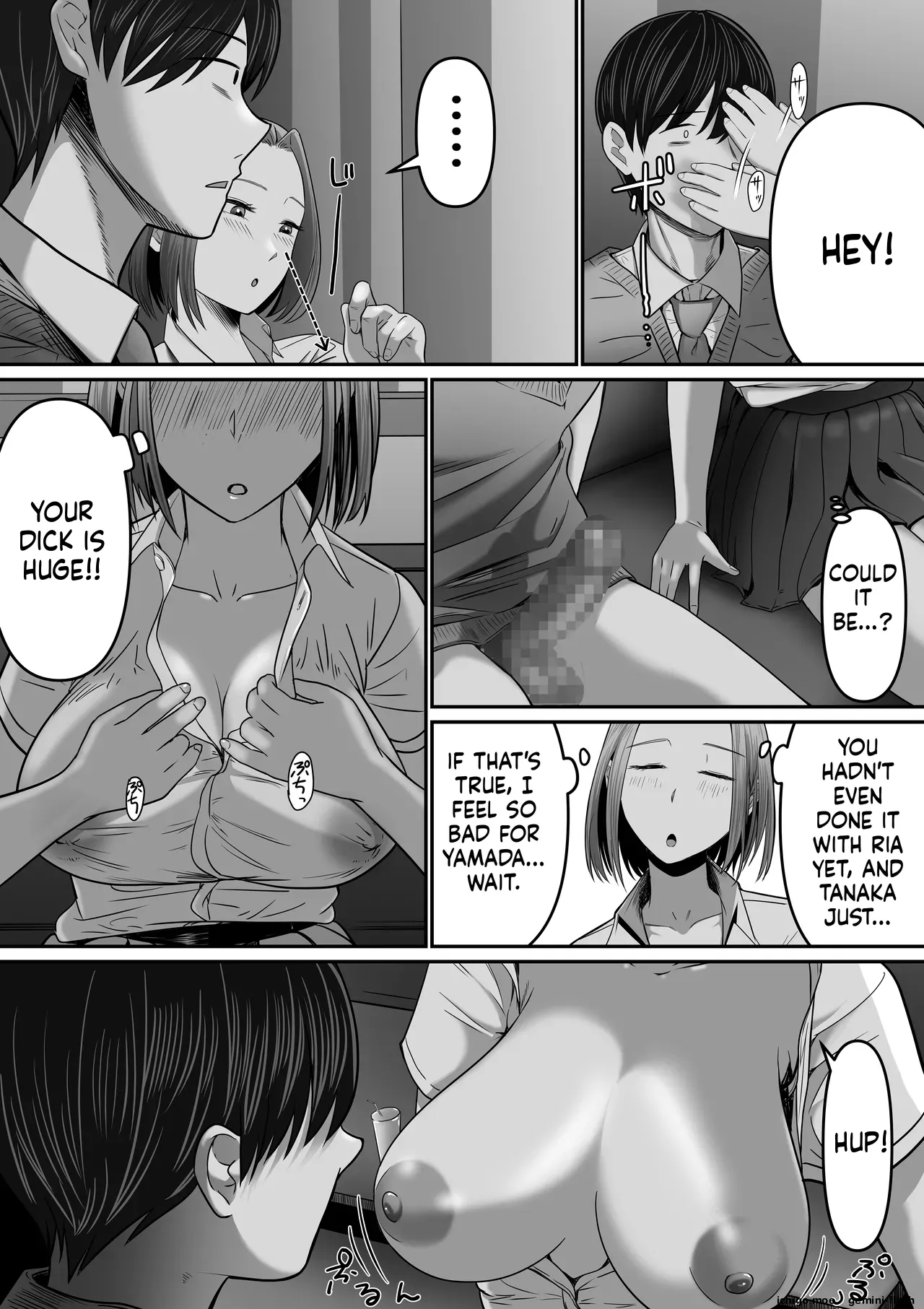 Karaoke de 100-ten Totta no ni Suki na Ko ga Me no Mae de Yokodori Sex Sareru Hanashi – Chapter 1 – page 44